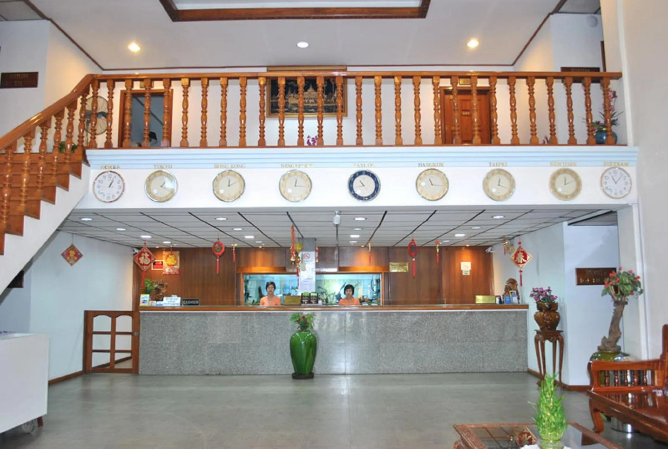 Lobby or reception in Myanmar Life Hotel