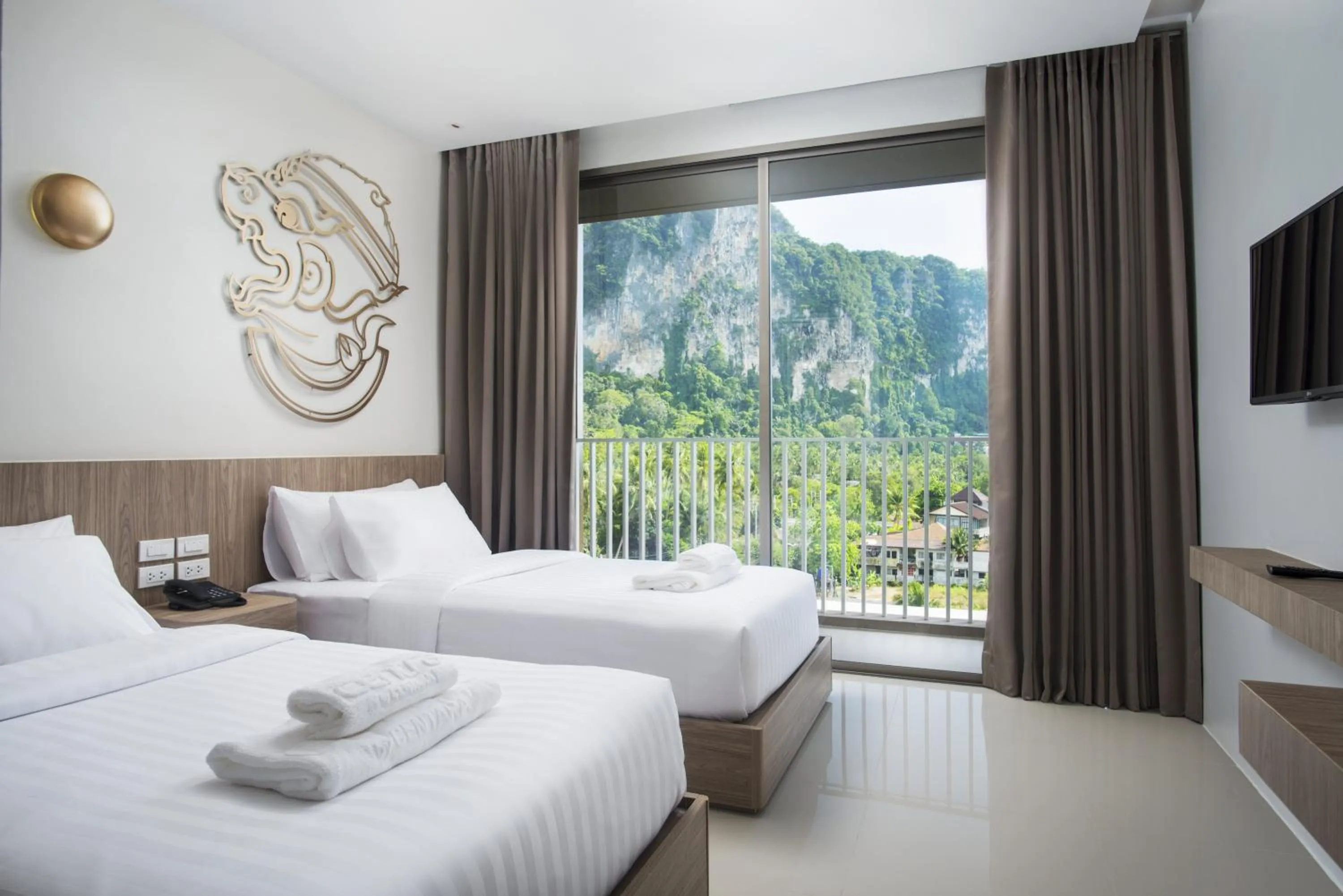 Bedroom, Bed in Centara Life Phu Pano Krabi-SHA Plus