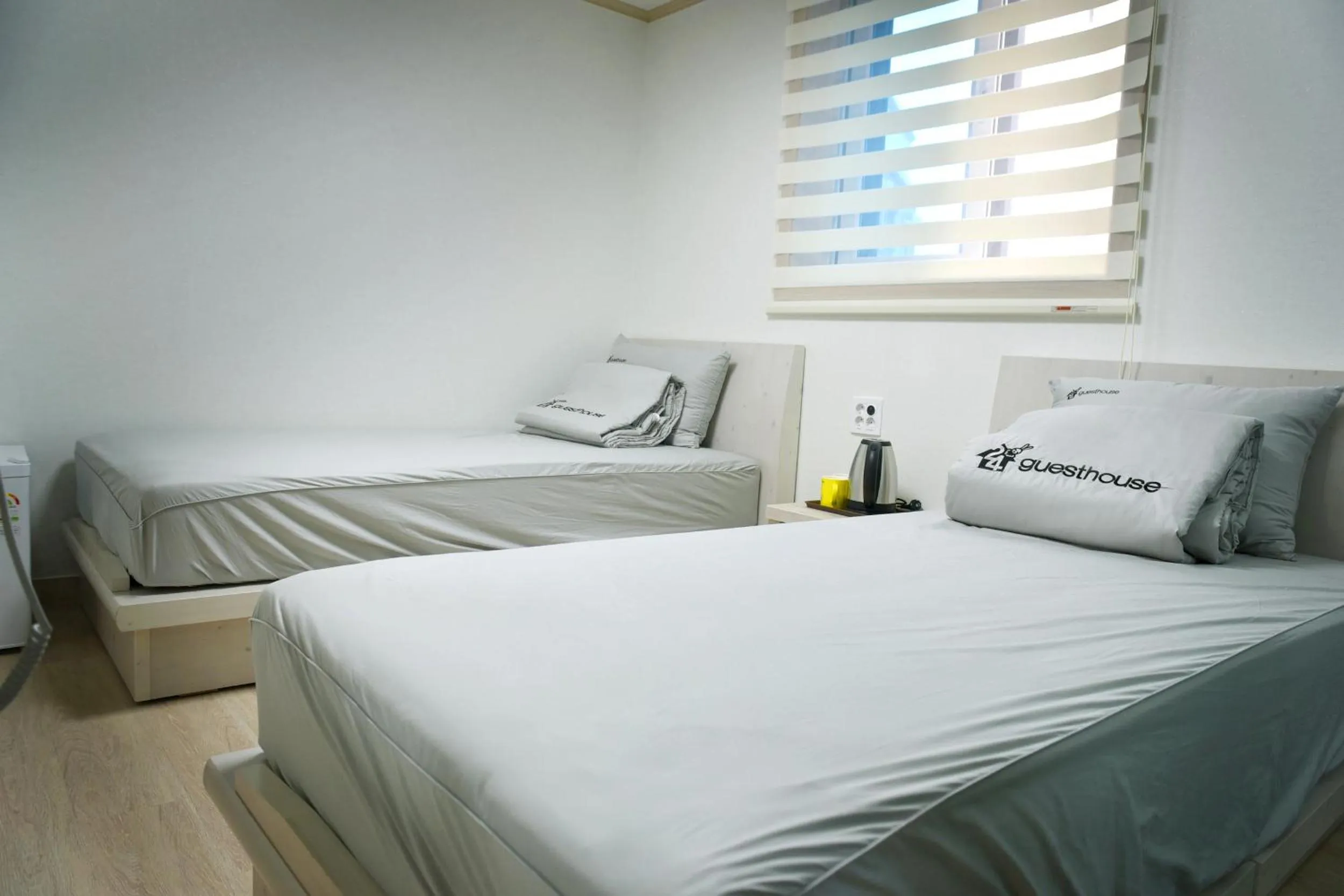 Decorative detail, Bed in 24 Guesthouse Suncheon