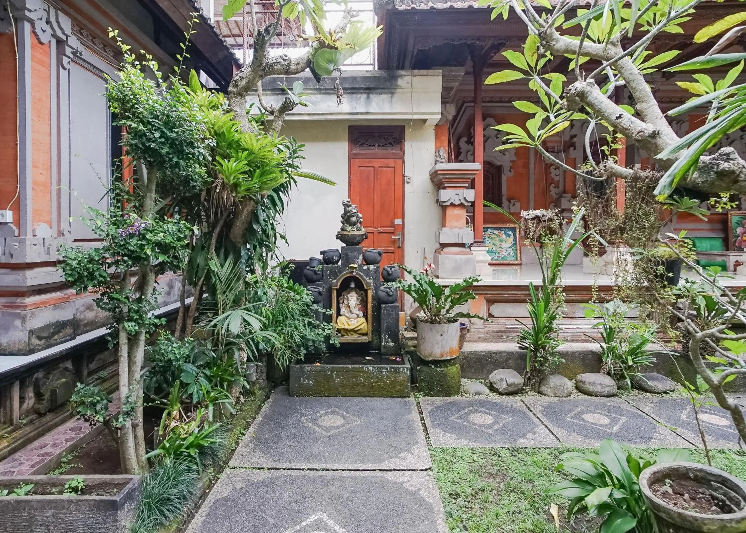 Property building in Aurora House Ubud
