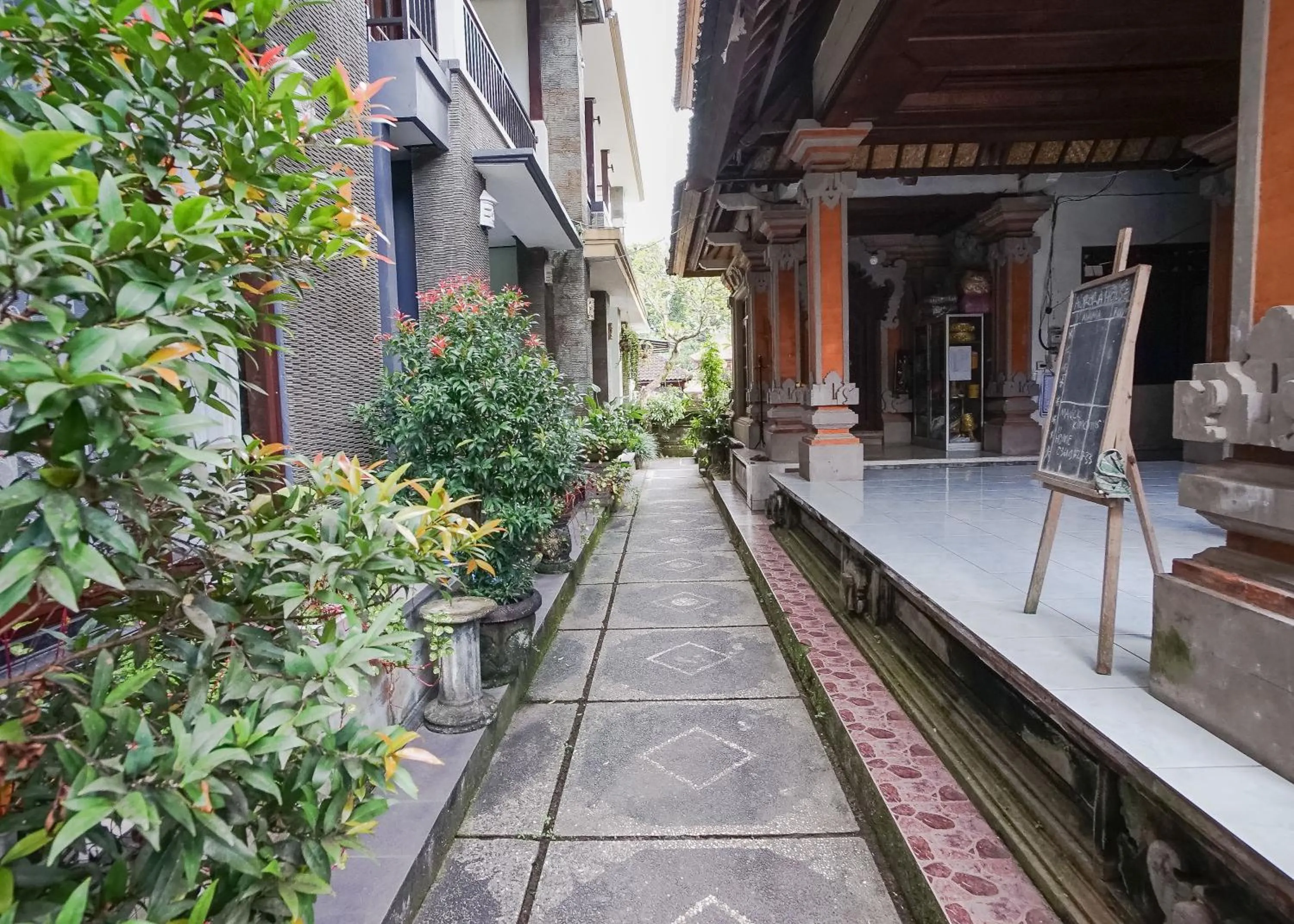 Property building in Aurora House Ubud