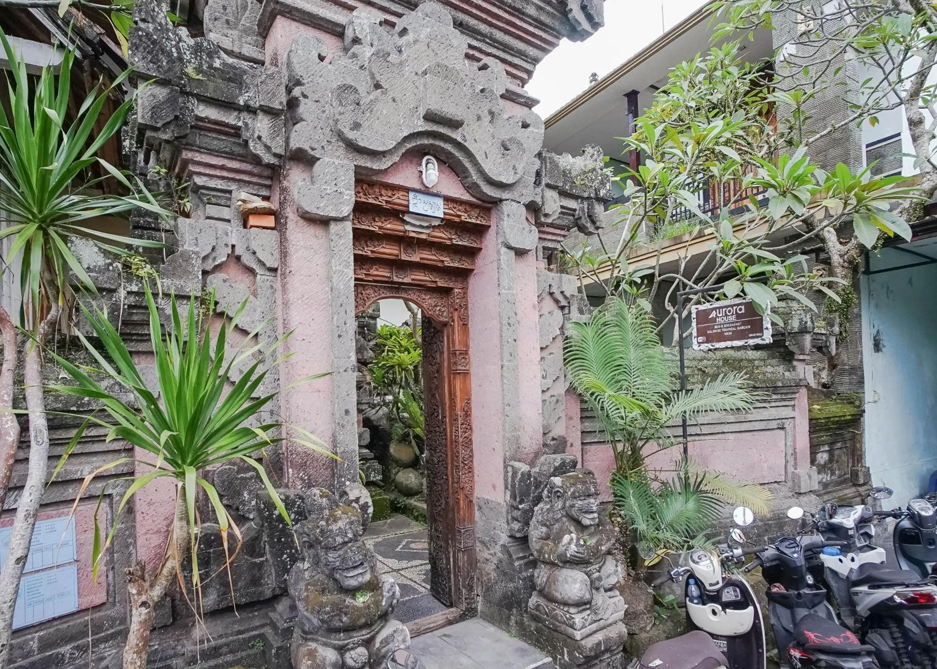 Property building in Aurora House Ubud