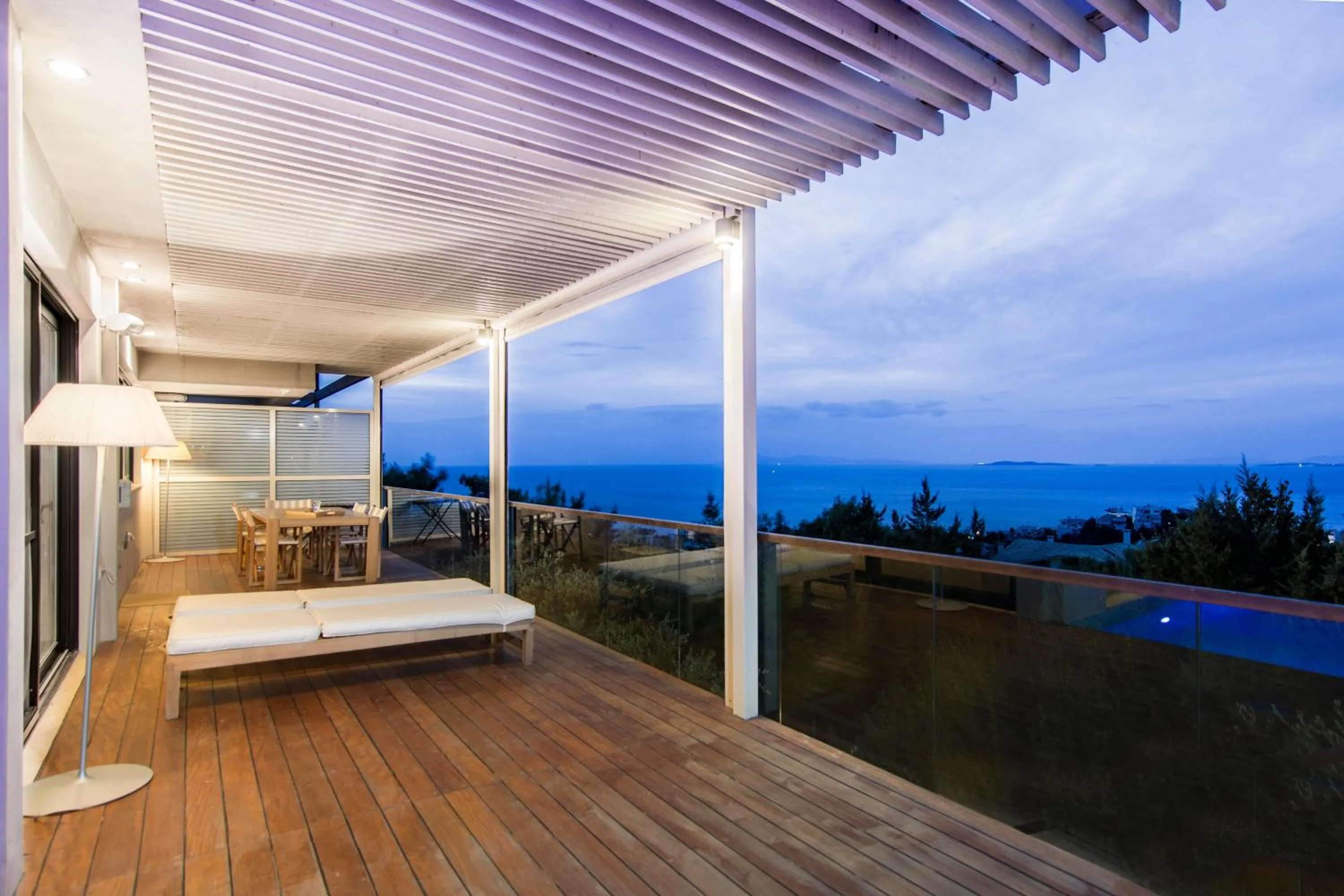 Patio in Hidden Sanctuary In Saronida