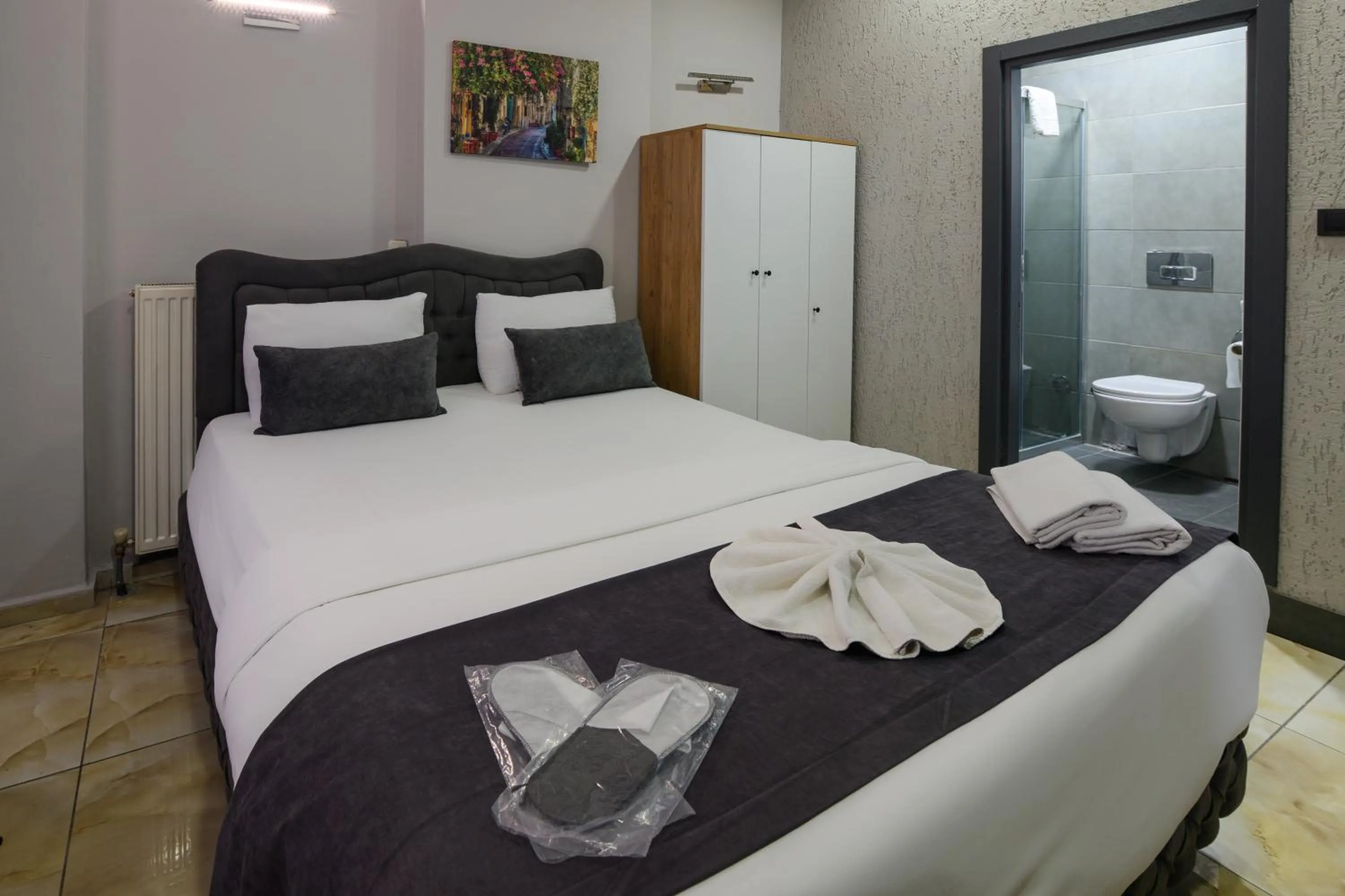 Bed in Nest HOTEL Sisli