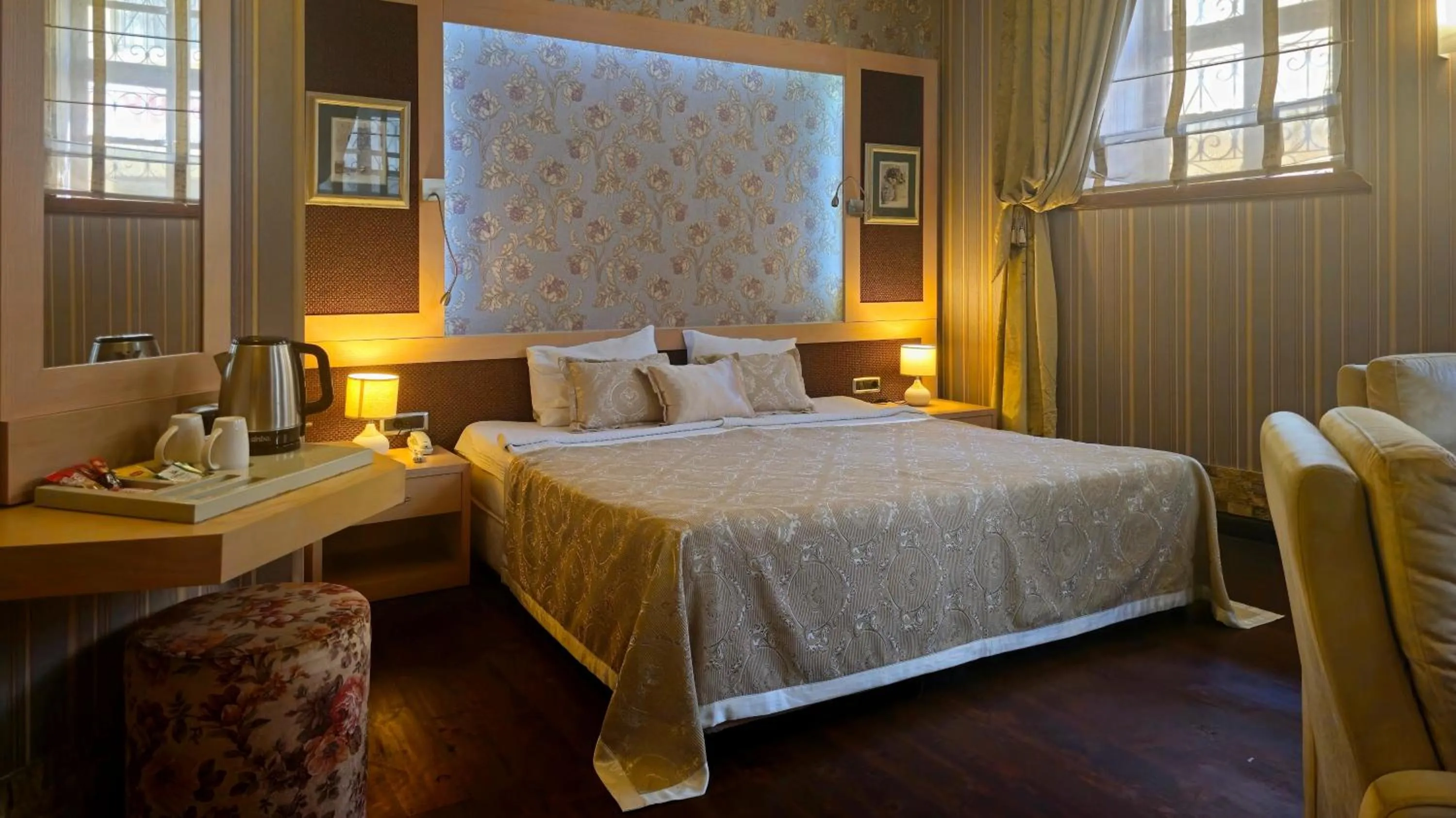 Bed in Eski Masal Hotel - Special Class