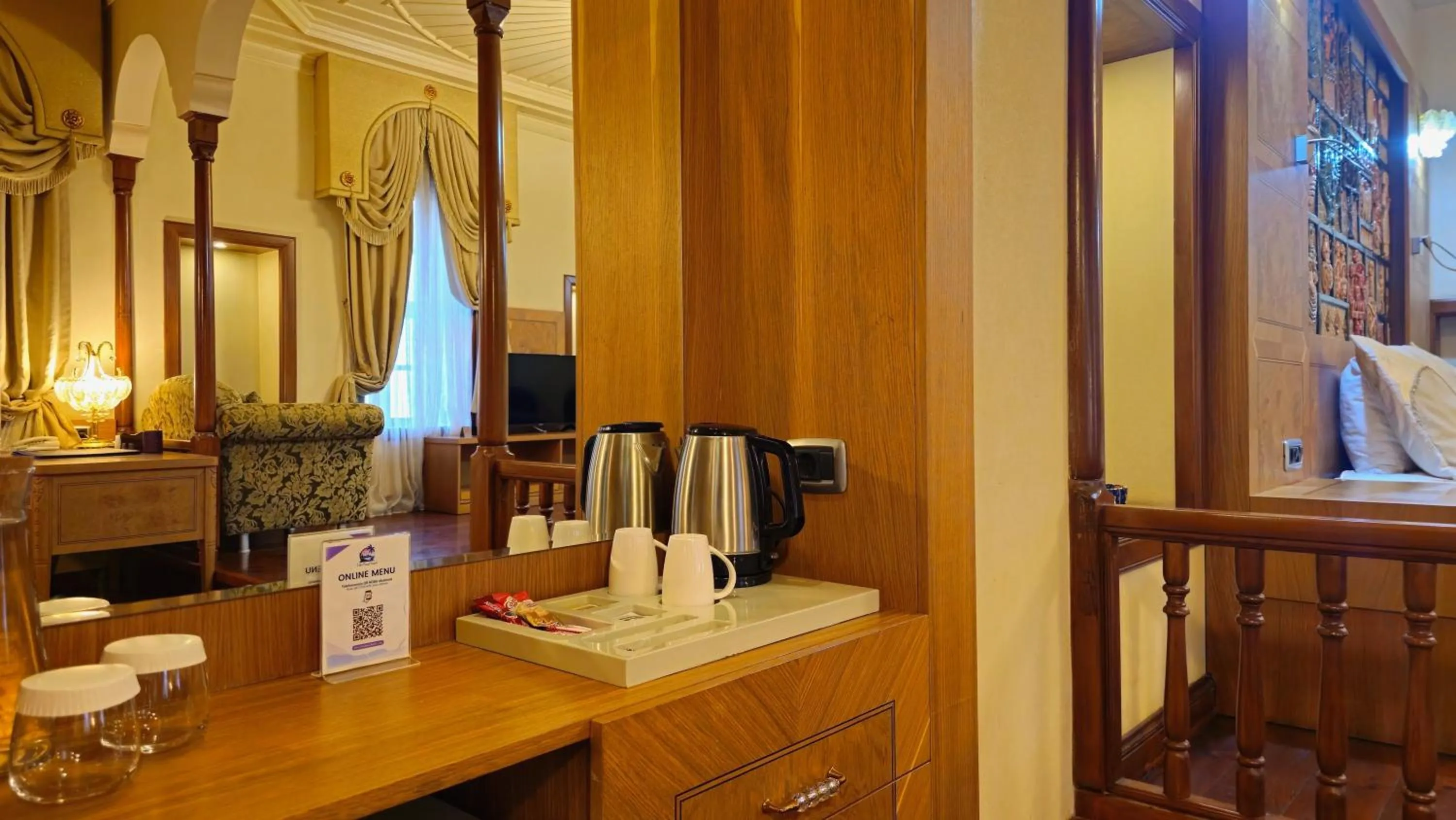 Coffee/tea facilities in Eski Masal Hotel - Special Class