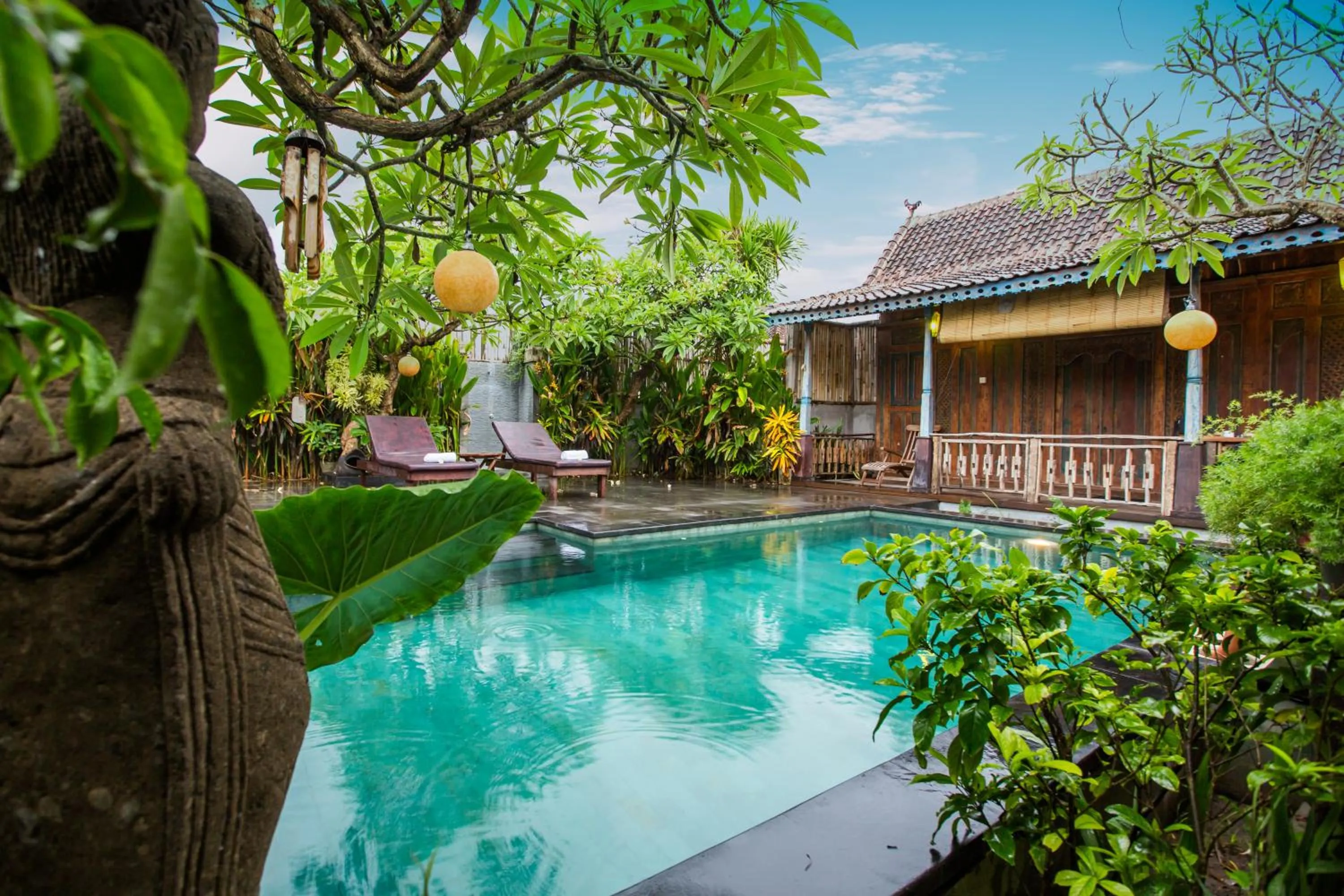 Swimming pool in Griya Pasir Ukir