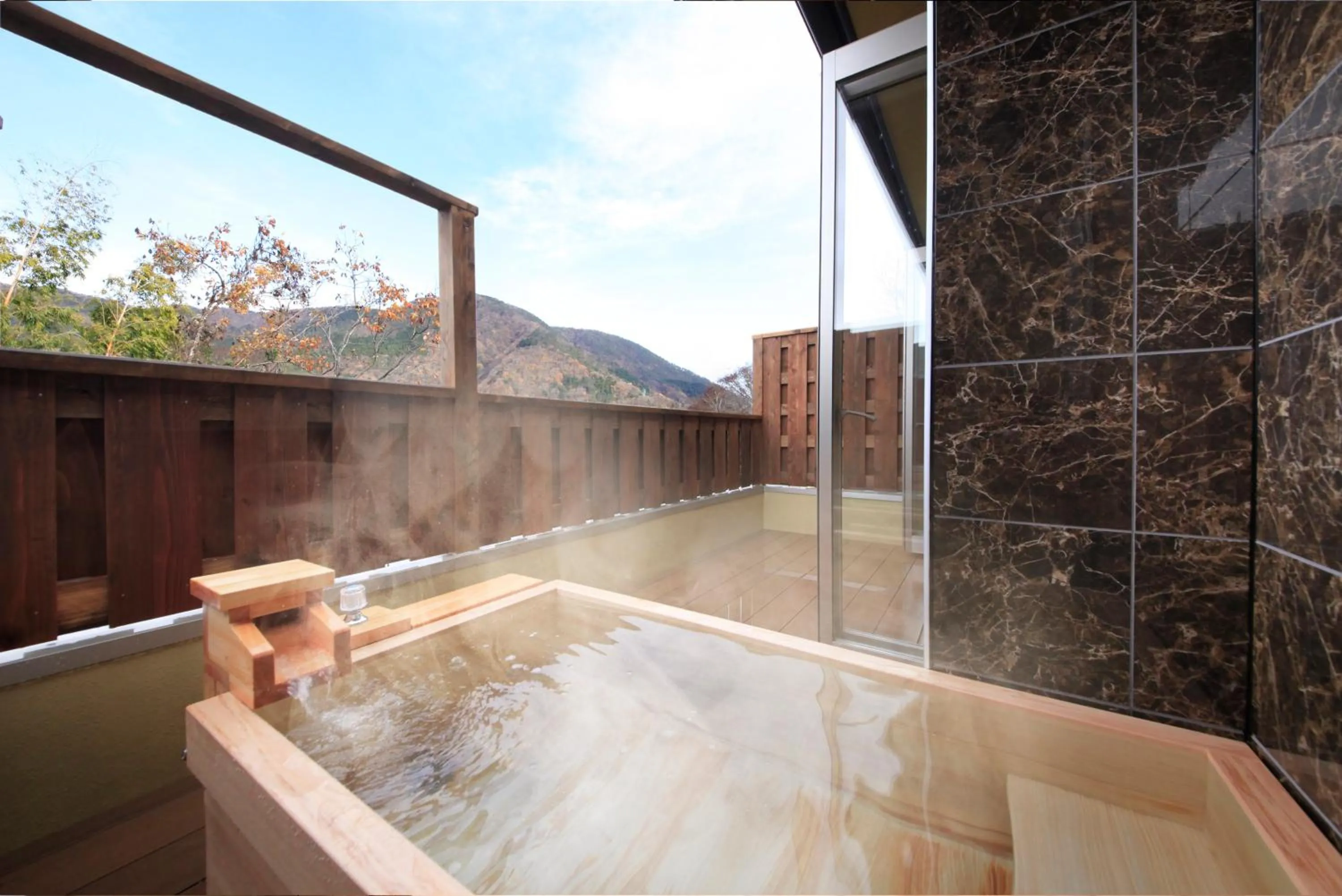 Open Air Bath in Tensui Saryo