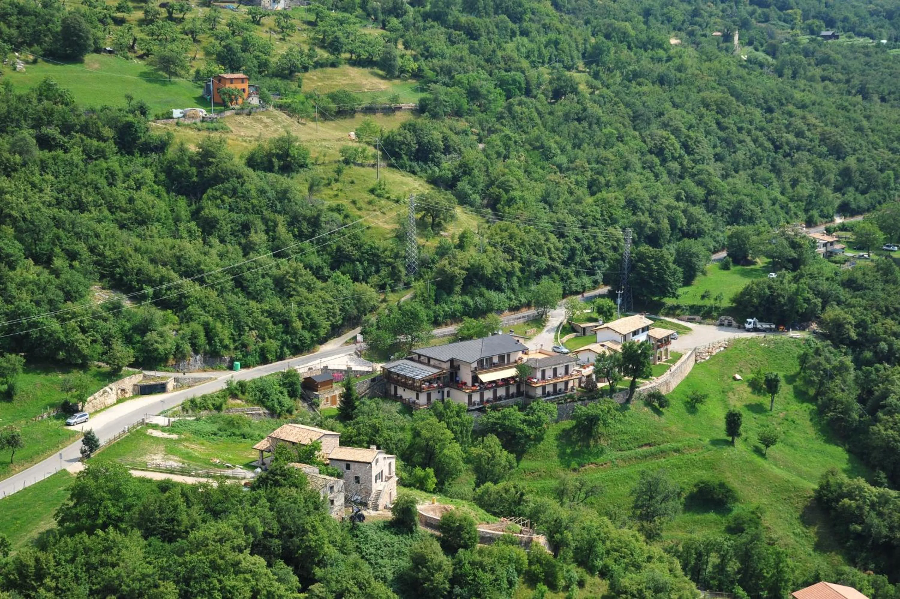 Bird's eye view in Albergo Alle Fasse