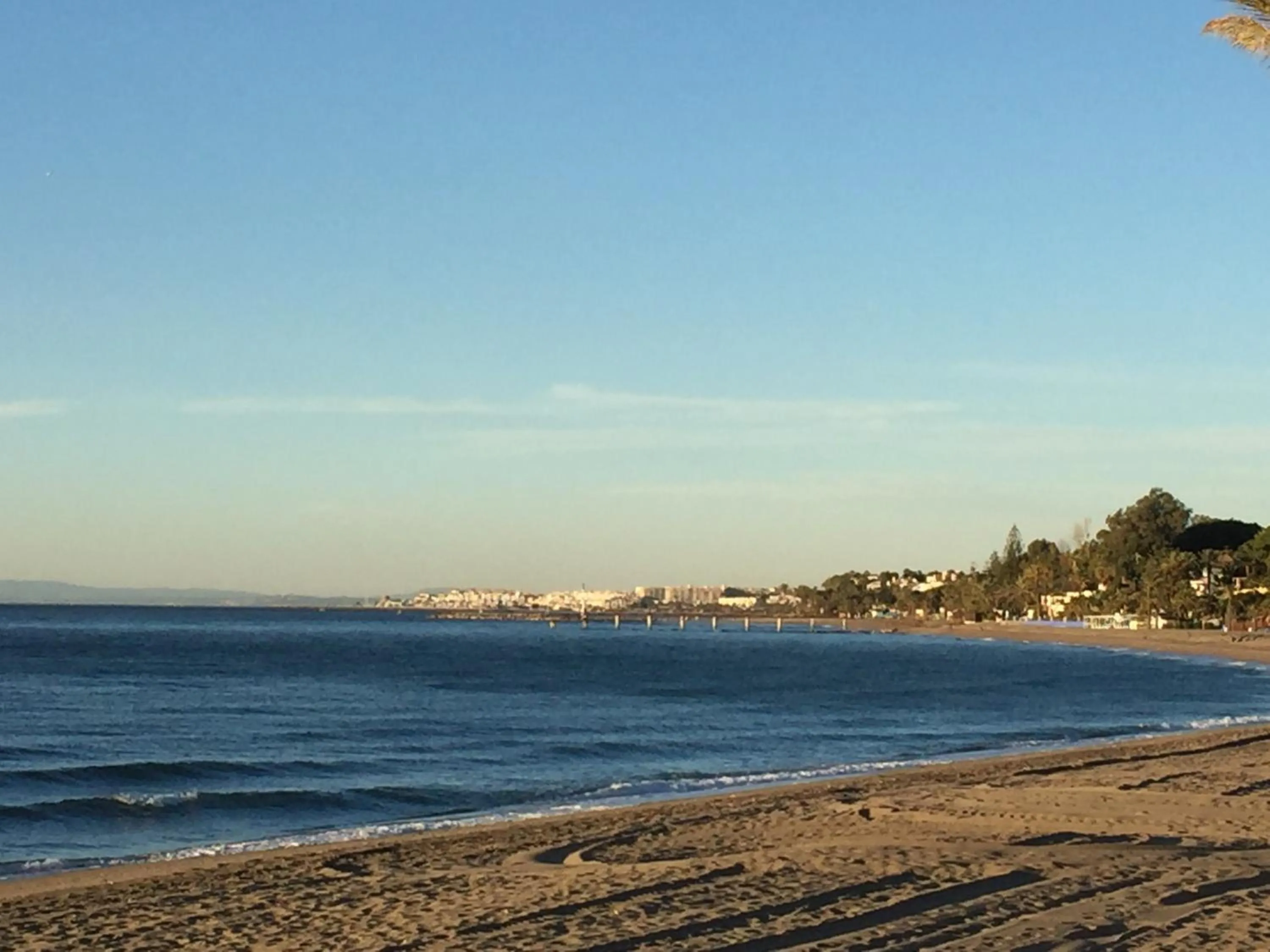 Beach in Parque Marbella