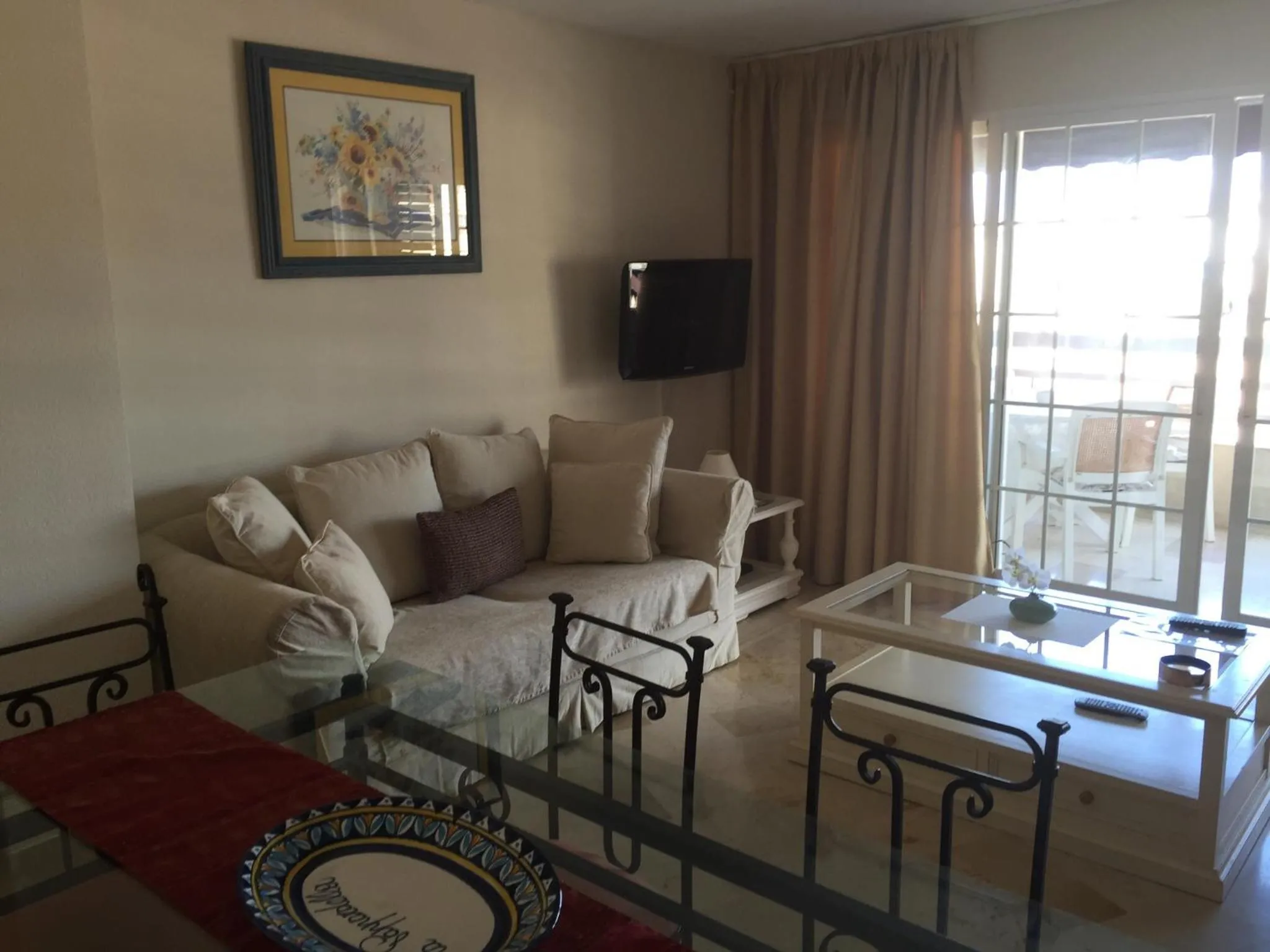 Living room in Parque Marbella