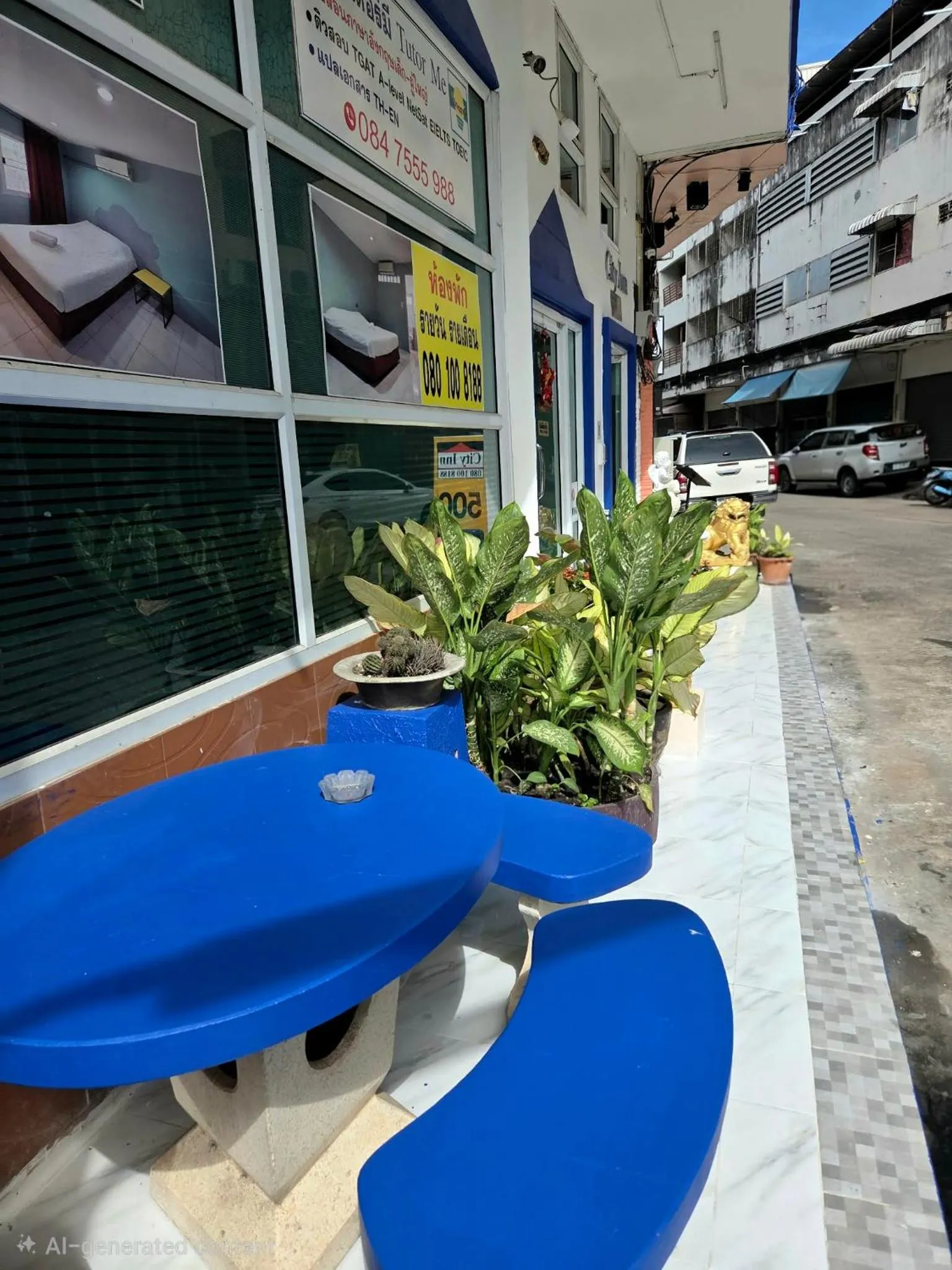 Garden view in City Inn Udonthani