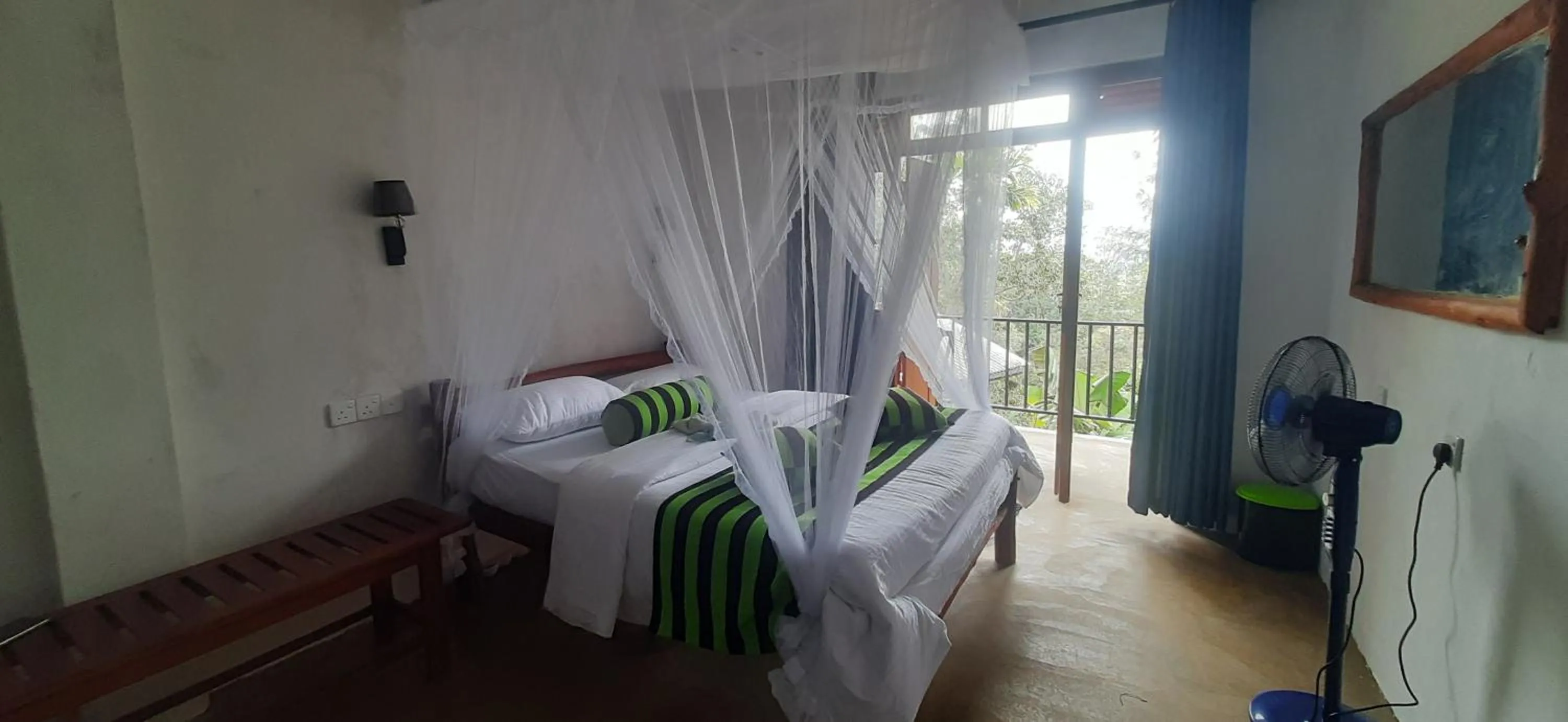 Bedroom, Bed in Ella New Green View