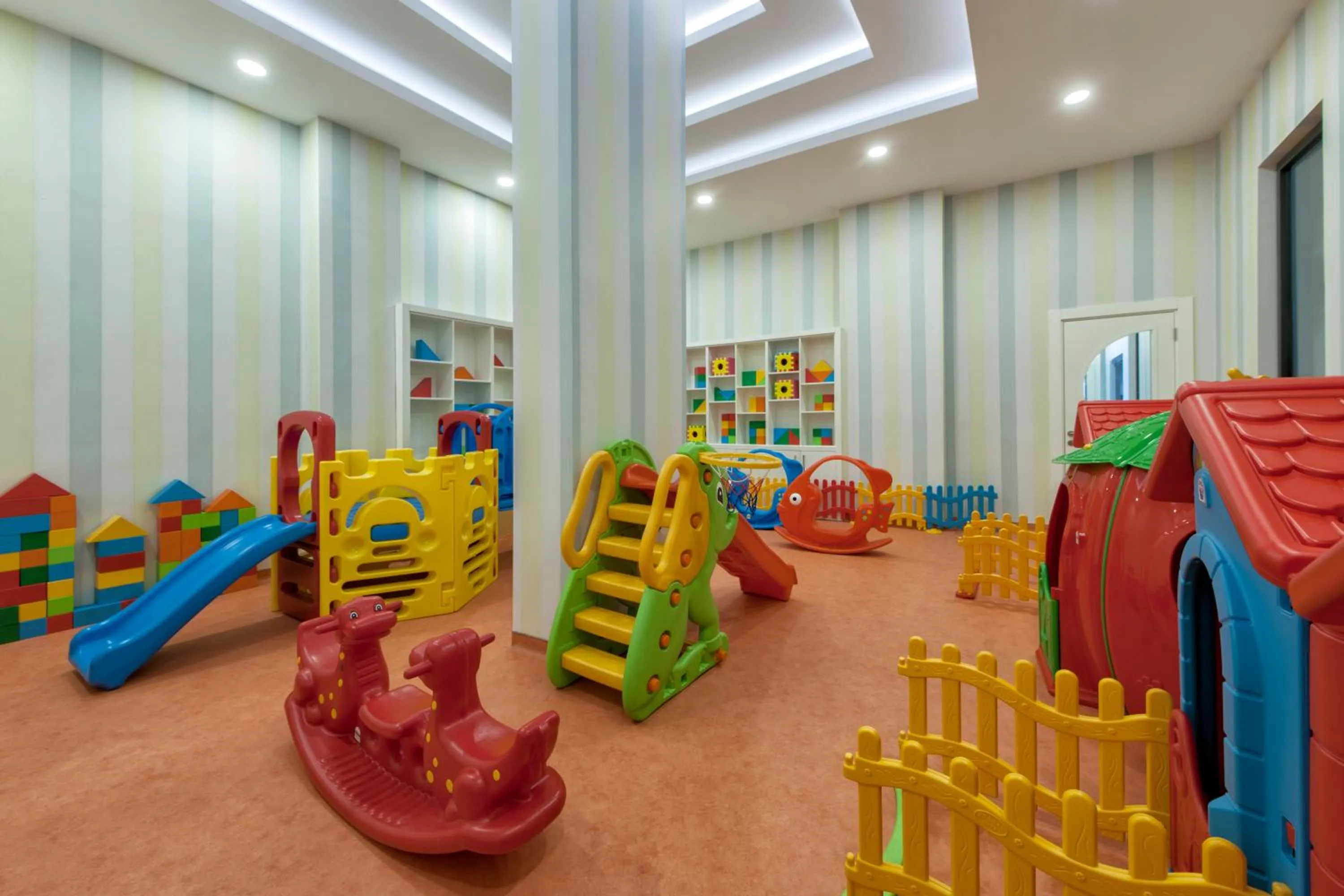 Children play ground in Akrones Thermal SPA Convention Sport Hotel