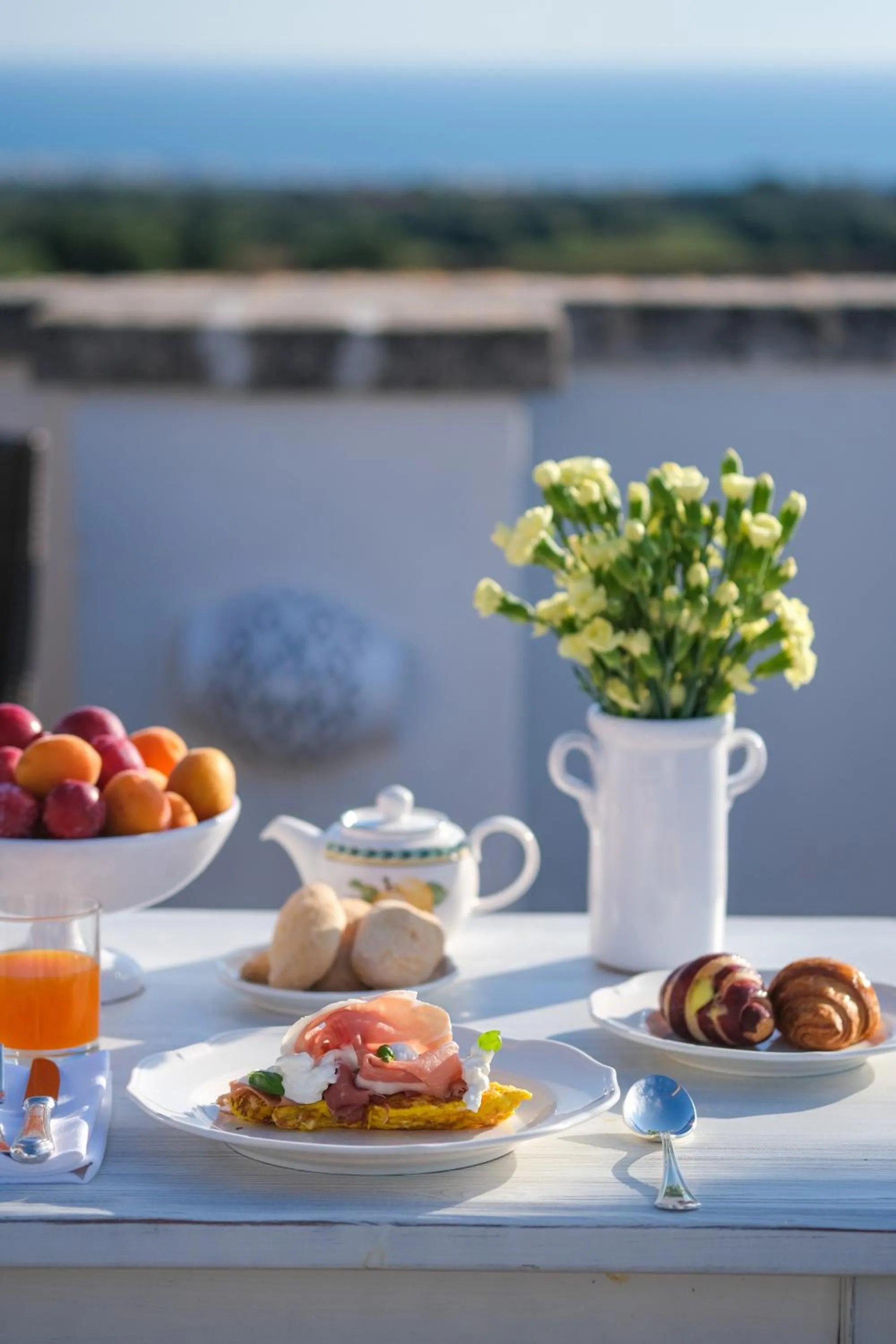 Continental breakfast in Borgobianco Resort & Spa Polignano - MGallery Collection