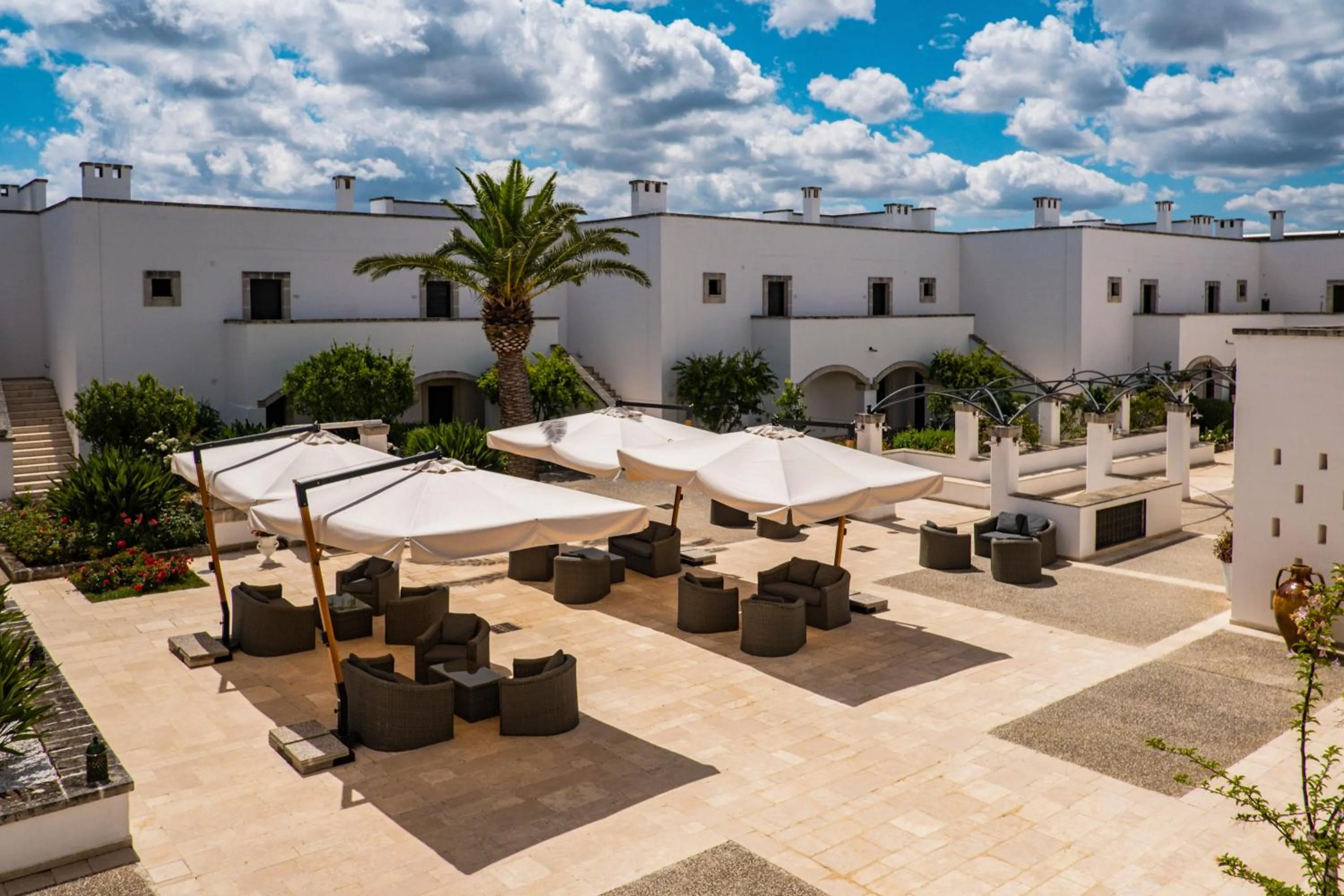 Patio in Borgobianco Resort & Spa Polignano - MGallery Collection