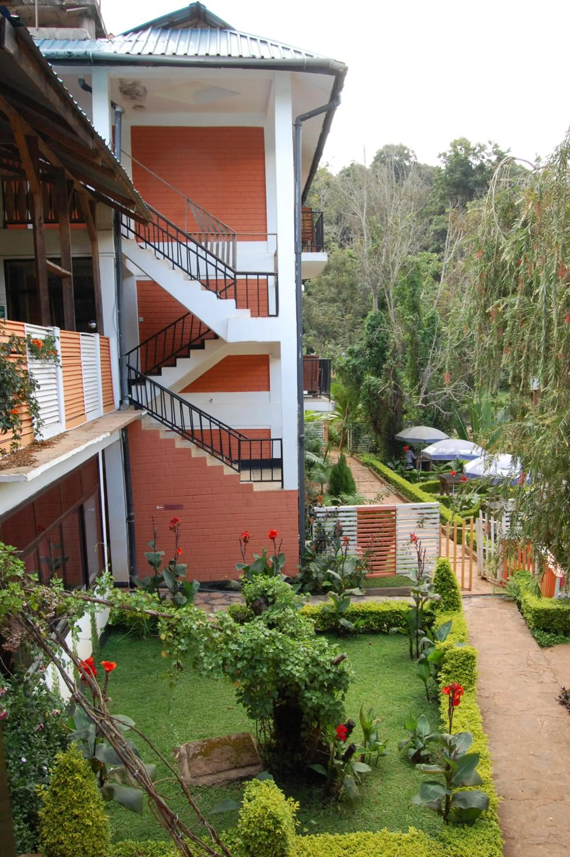 Garden view in Kakakuona Resort