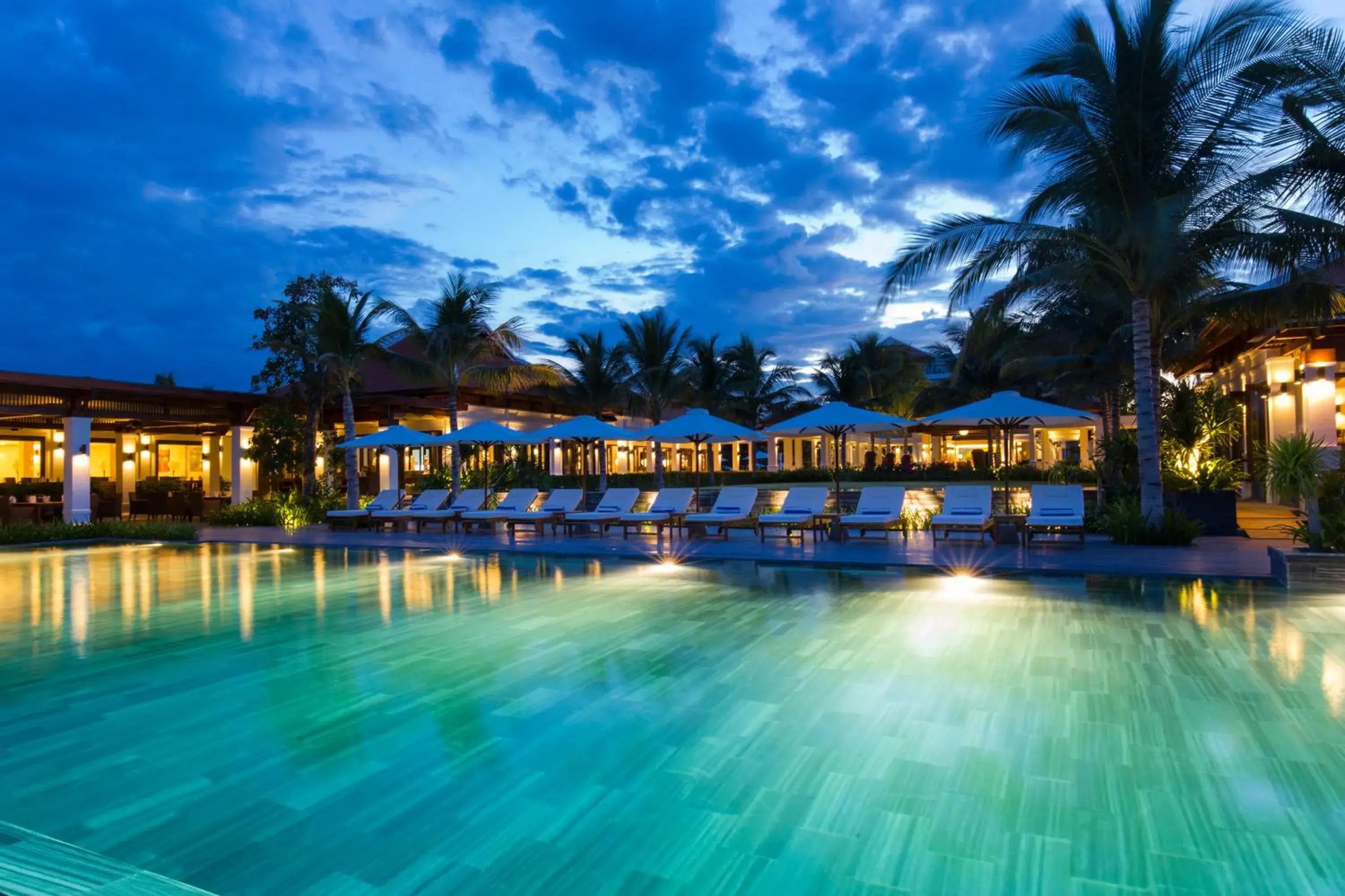 Swimming pool in The Anam Cam Ranh Swimming pool in The Anam Cam Ranh