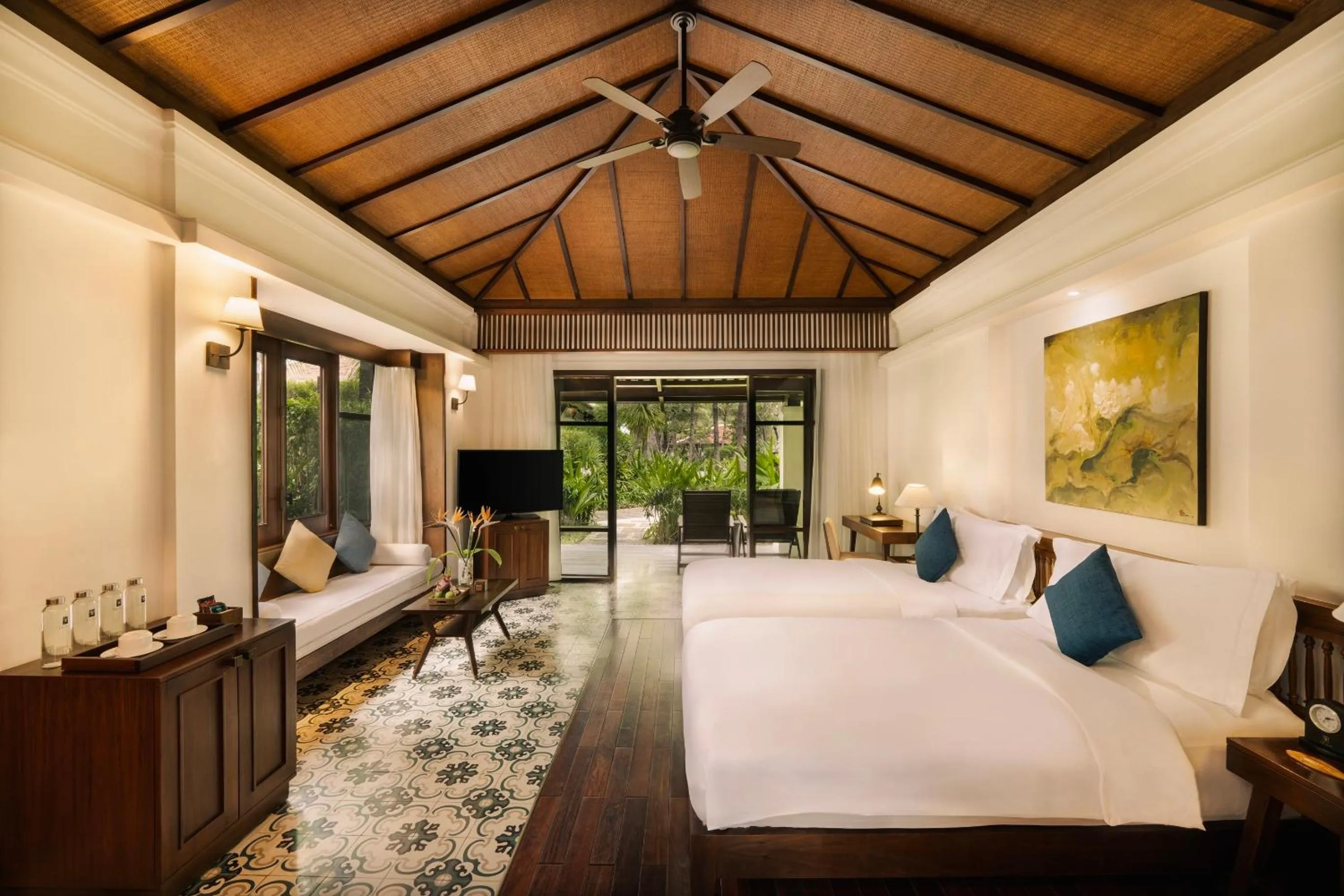 View (from property/room), Bed in The Anam Cam Ranh