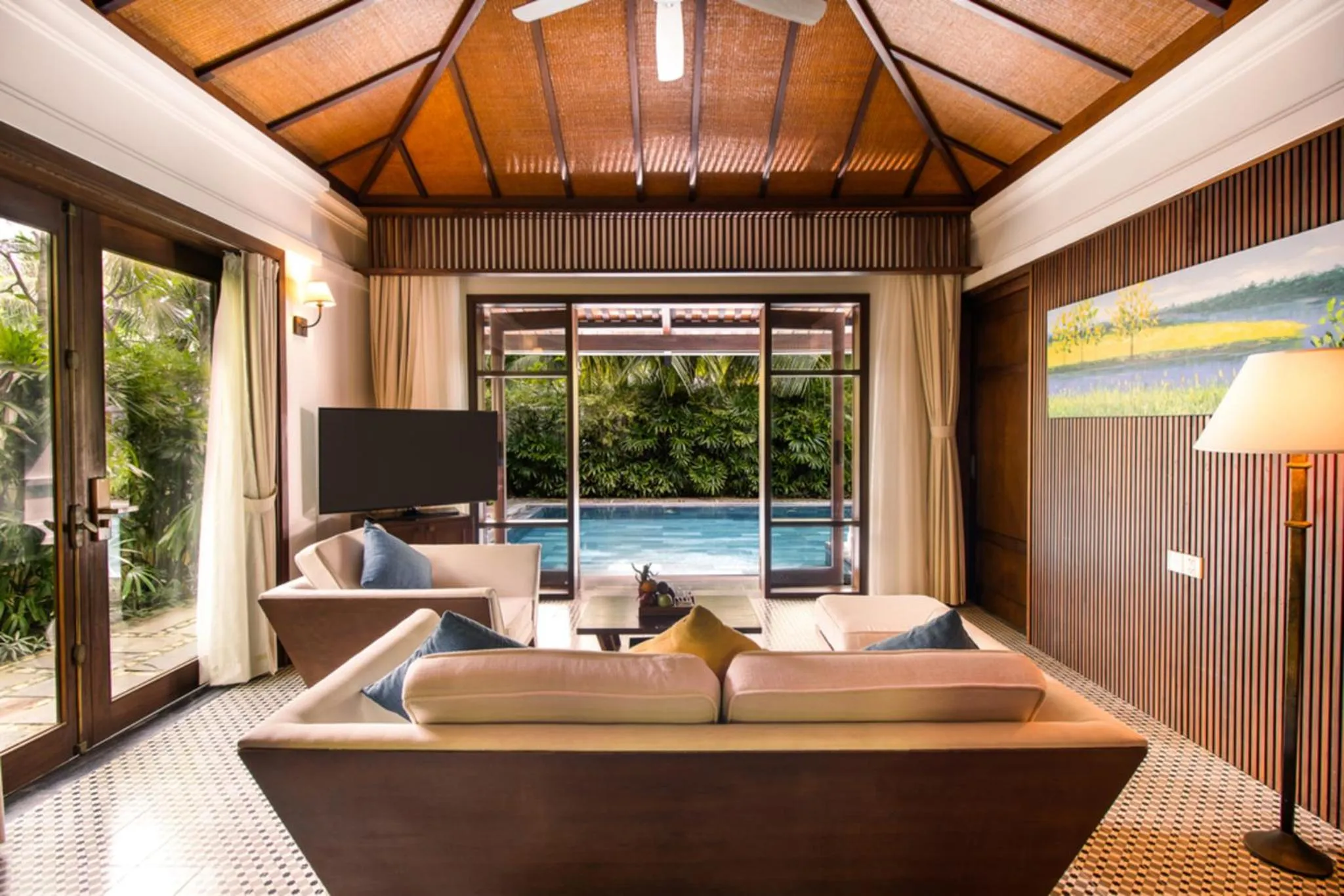 Pool view in The Anam Cam Ranh