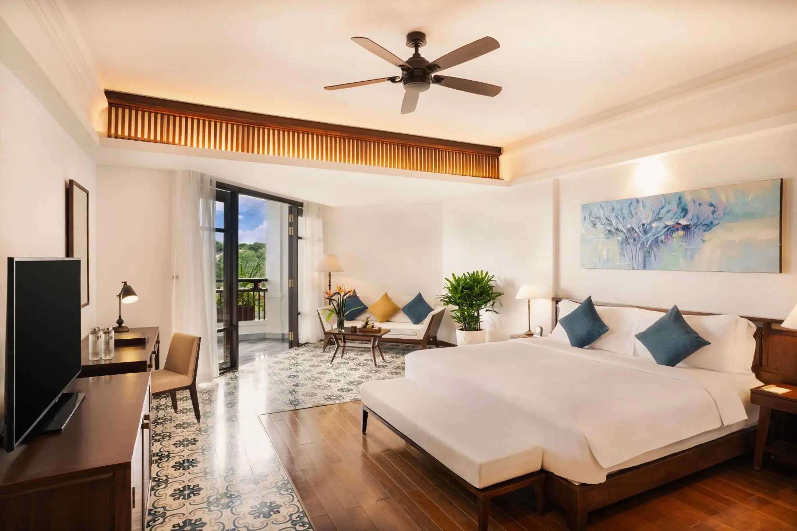 Deluxe King Room in The Anam Cam Ranh Deluxe King Room in The Anam Cam Ranh