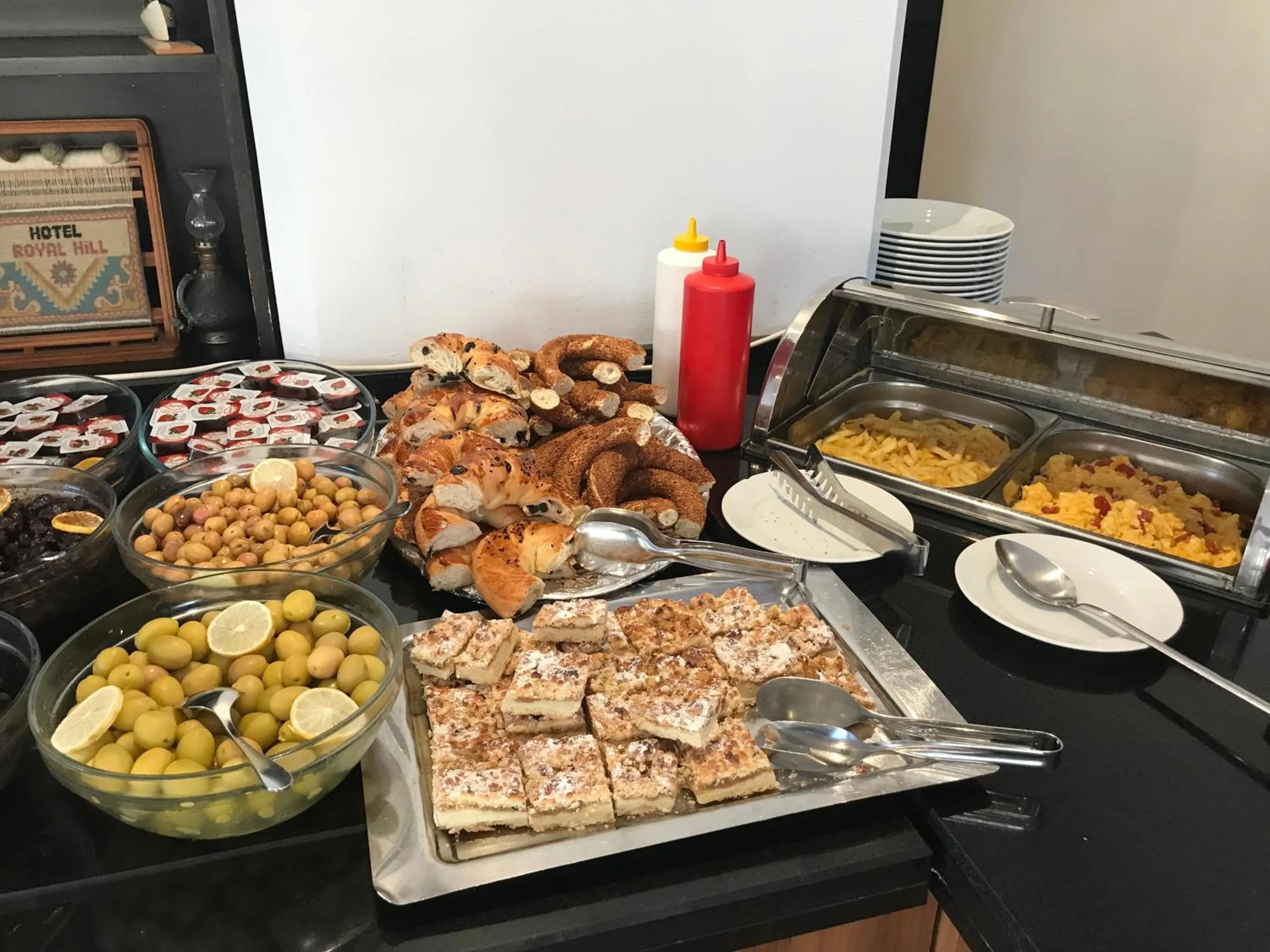 Buffet breakfast in Hotel Royal Hill