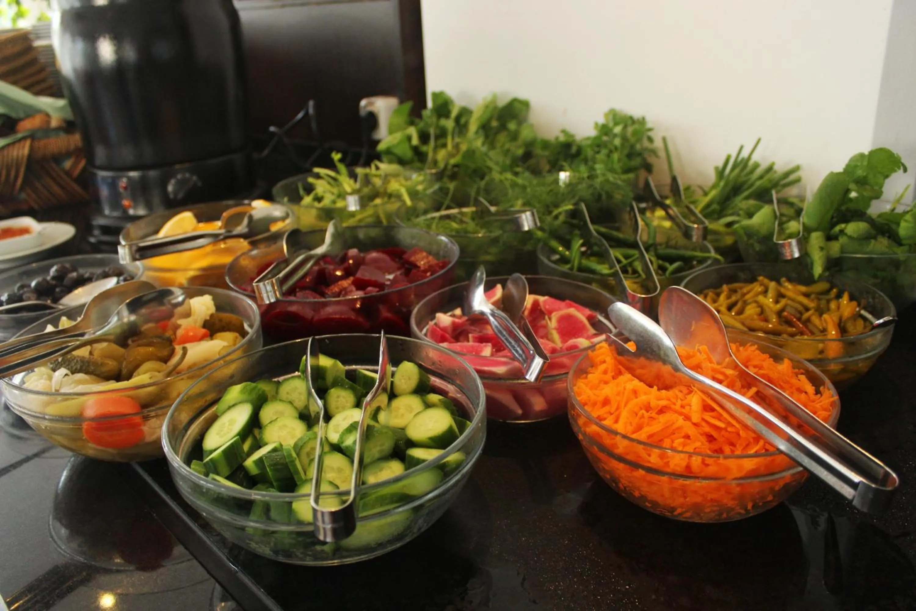 Food and drinks in Hotel Royal Hill