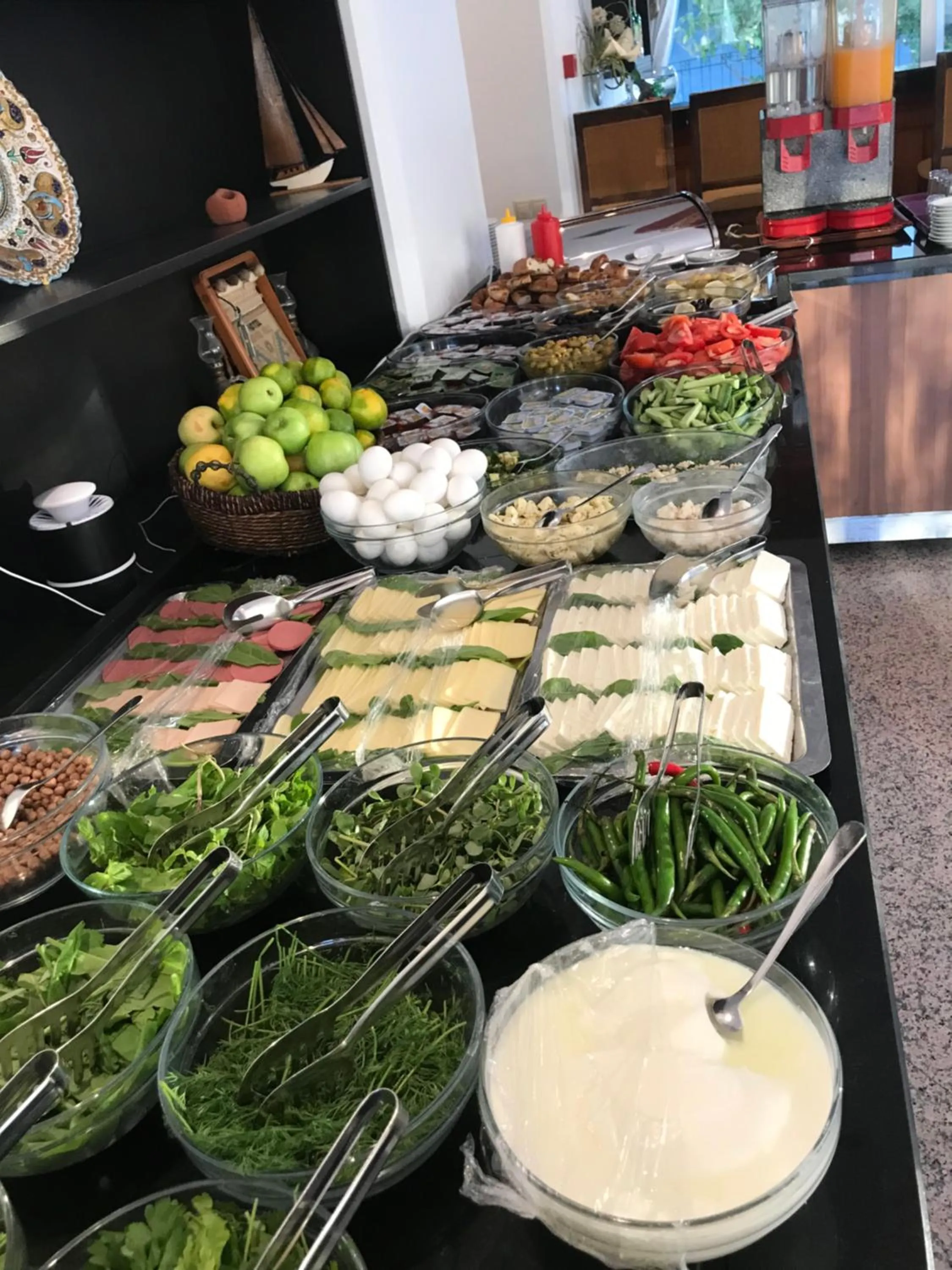 Buffet breakfast in Hotel Royal Hill