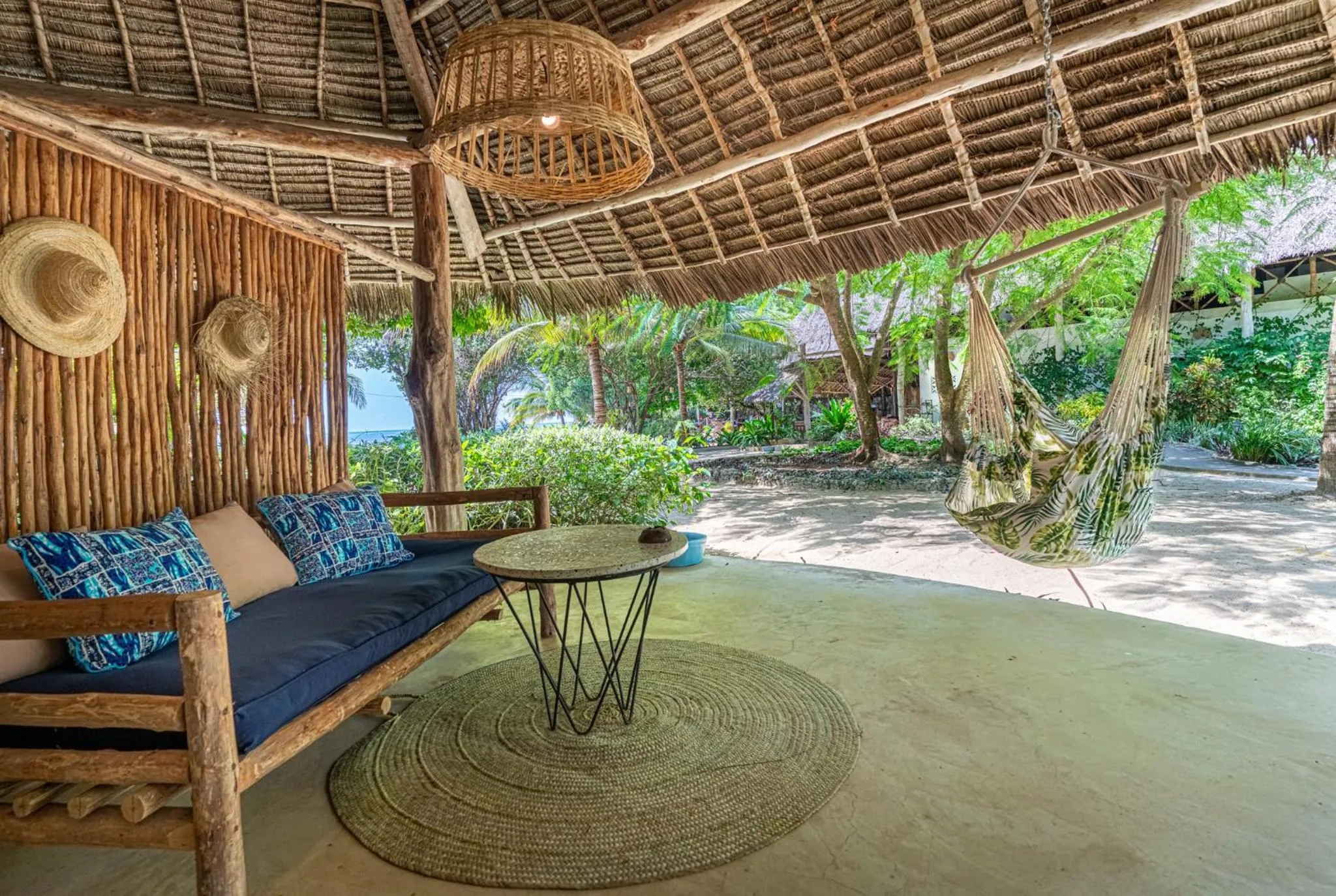 Patio in Marafiki Bungalows