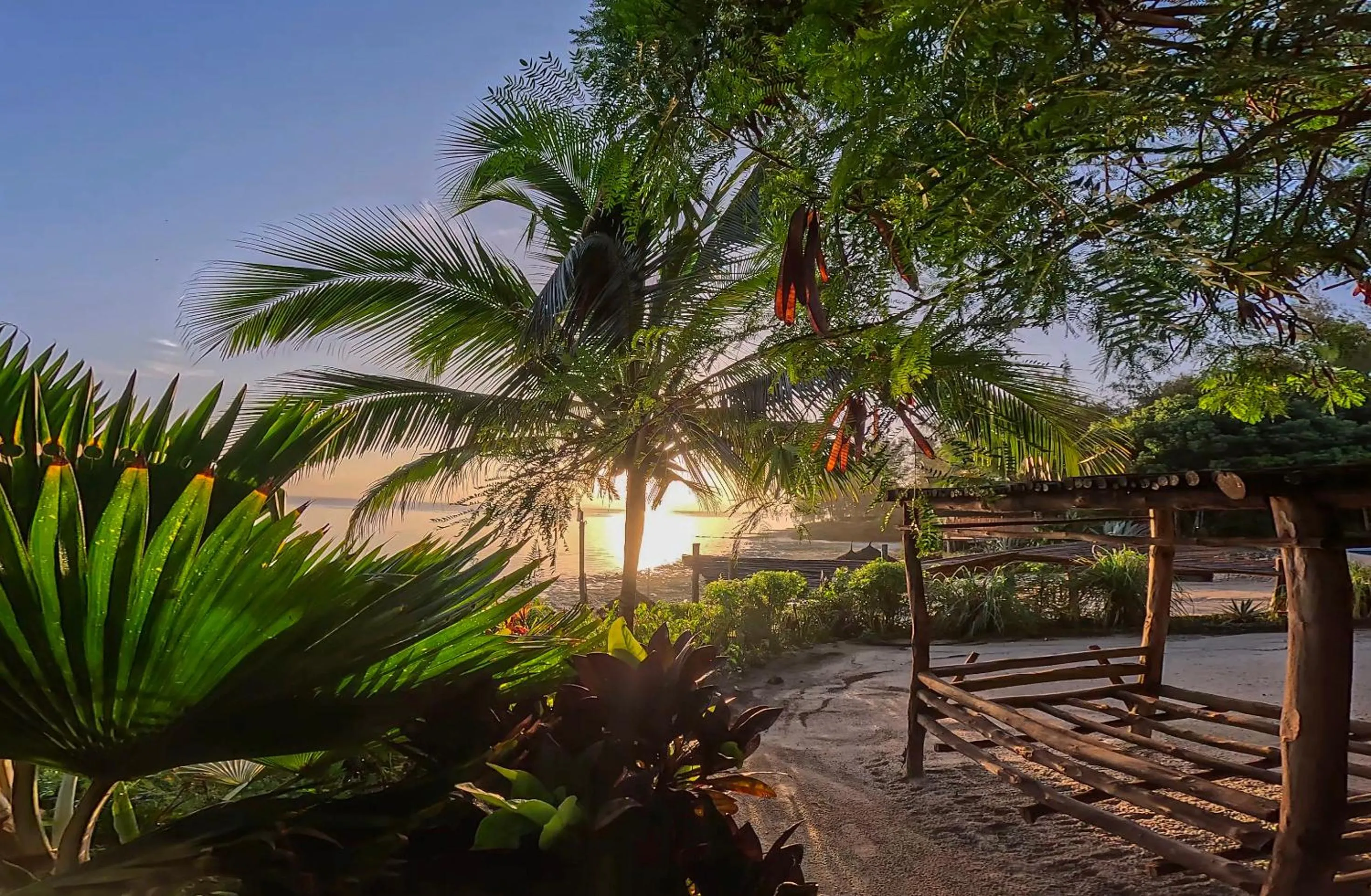 Sea view in Marafiki Bungalows