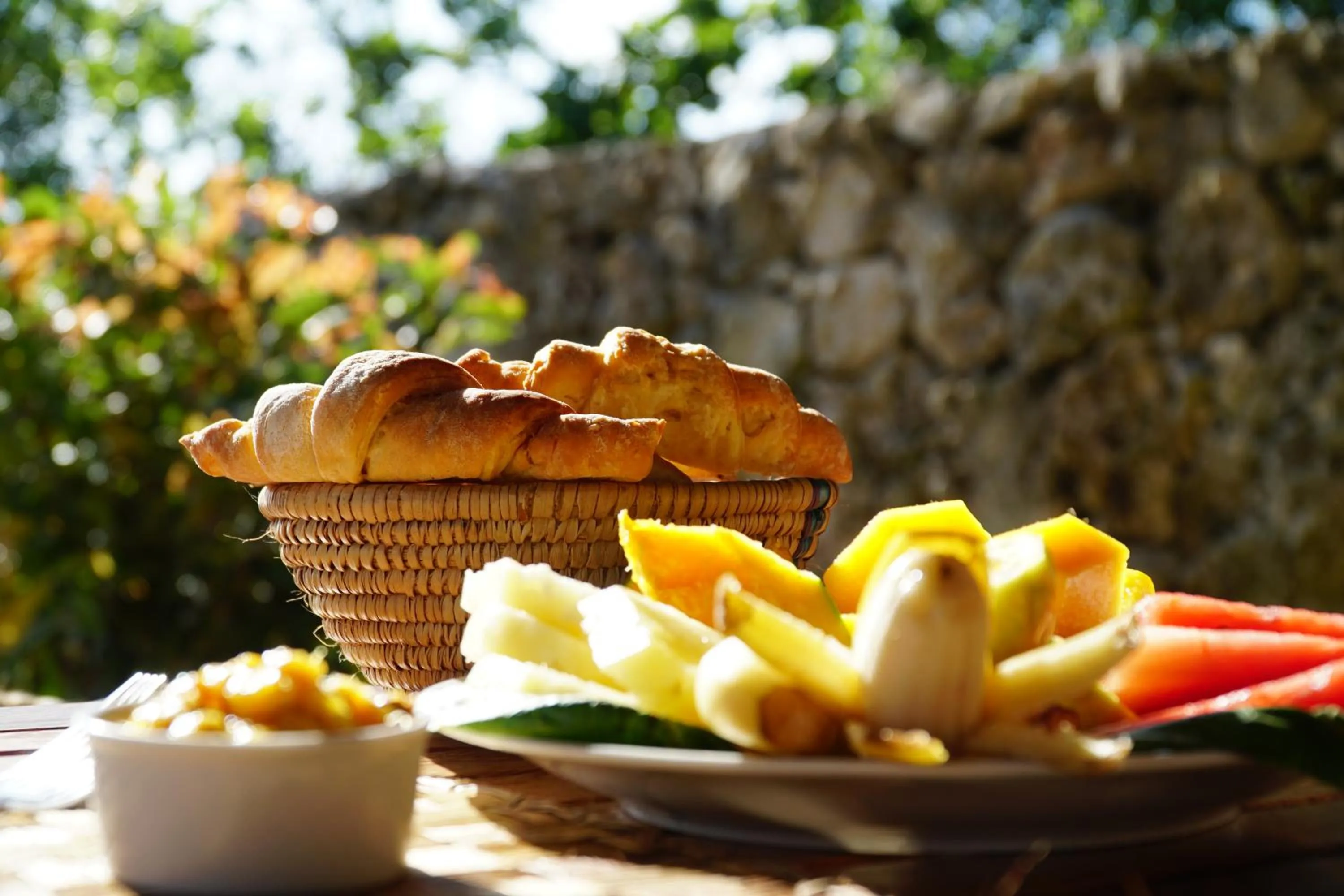 Breakfast in Marafiki Bungalows