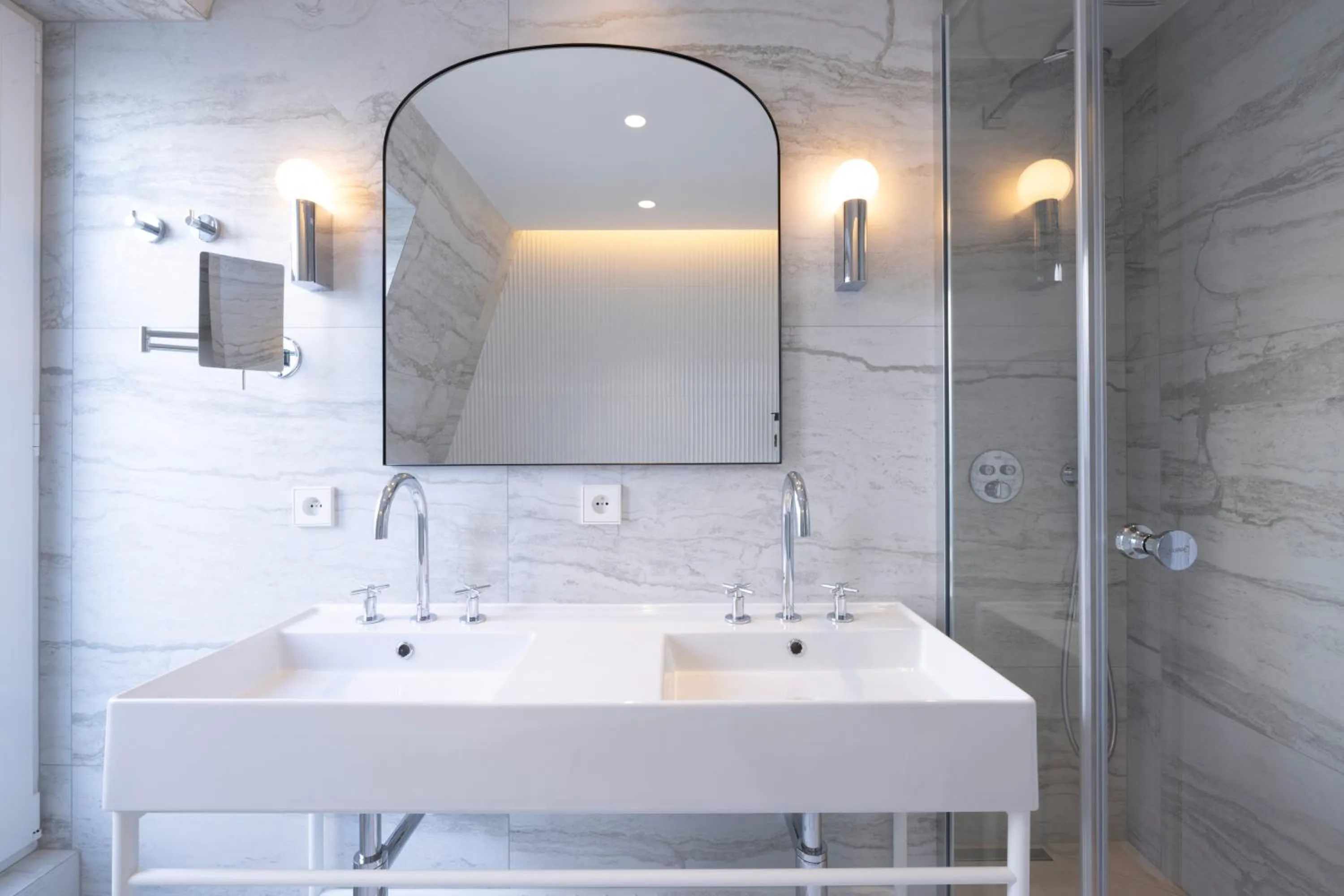 Bathroom in Hotel des Carmes by Malone