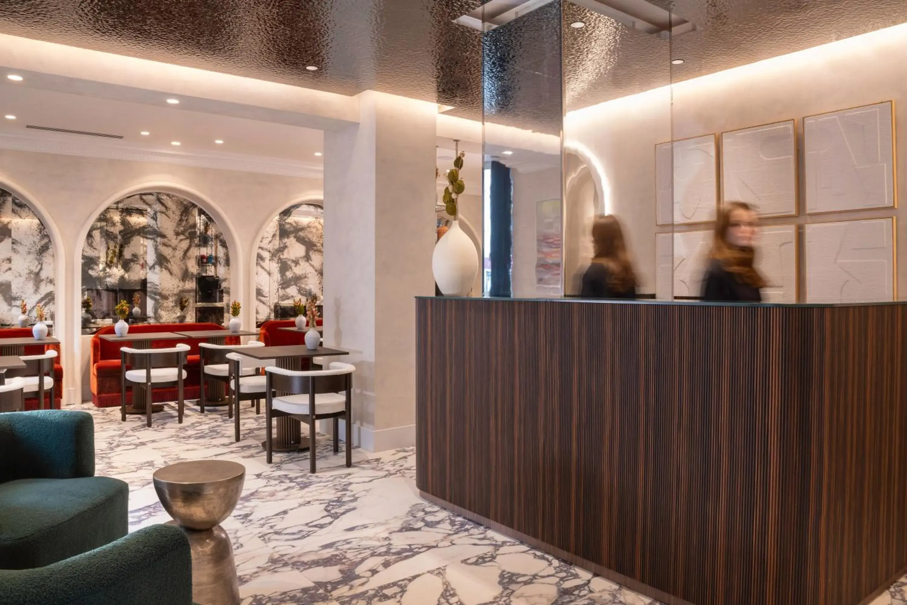 Lobby or reception in Hotel des Carmes by Malone Lobby or reception in Hotel des Carmes by Malone