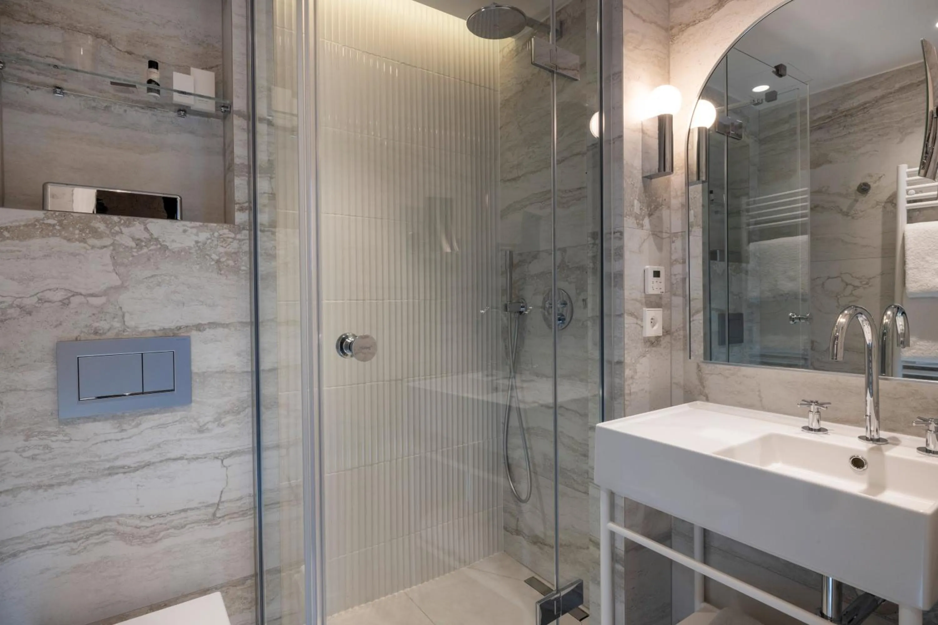 Bathroom in Hotel des Carmes by Malone