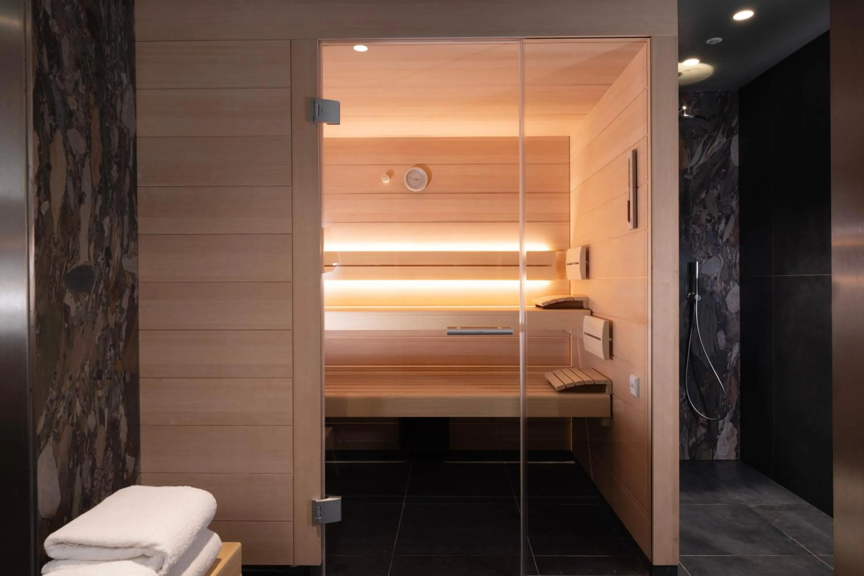 Steam room in Hotel des Carmes by Malone