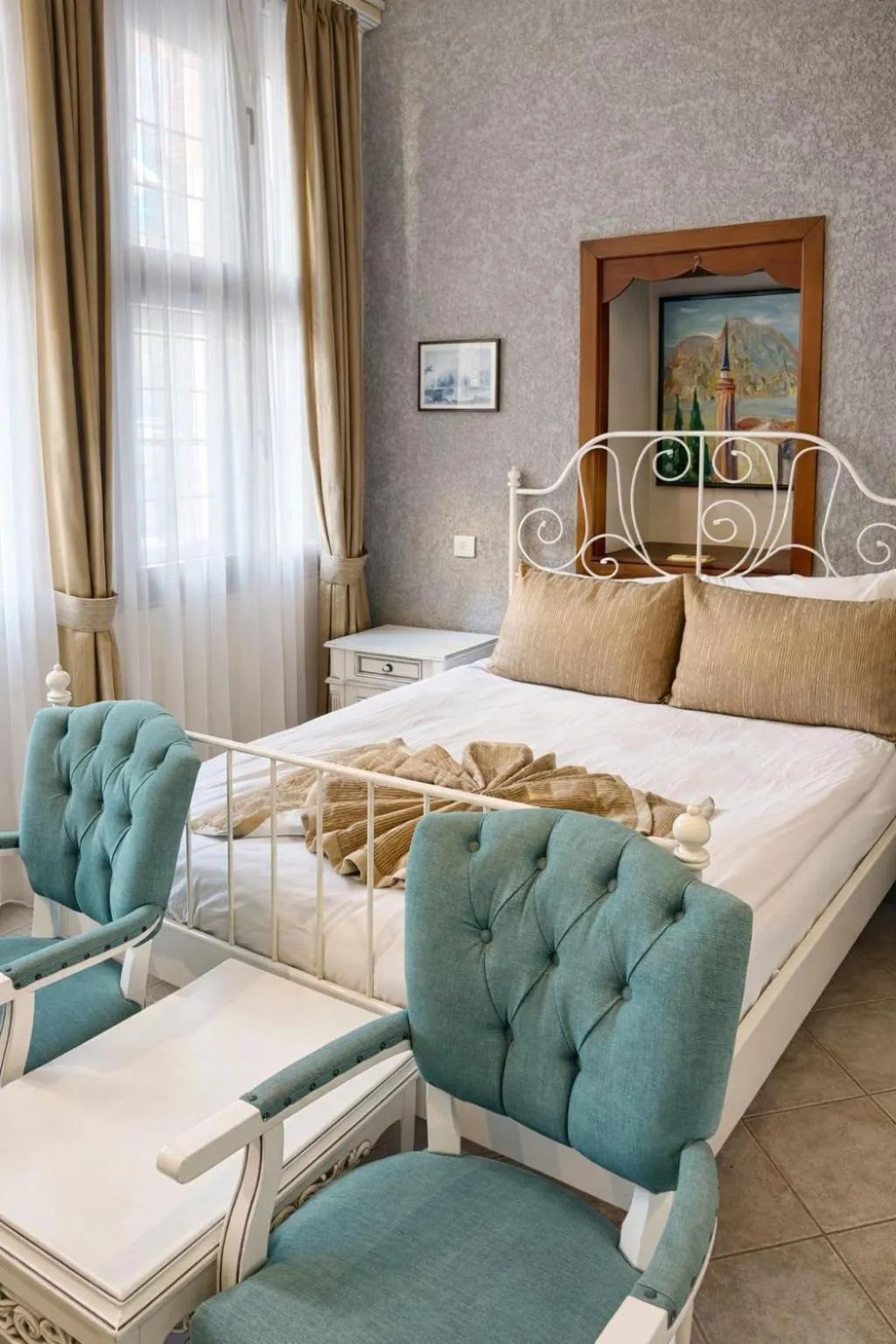 Bed in La Paloma Hotel