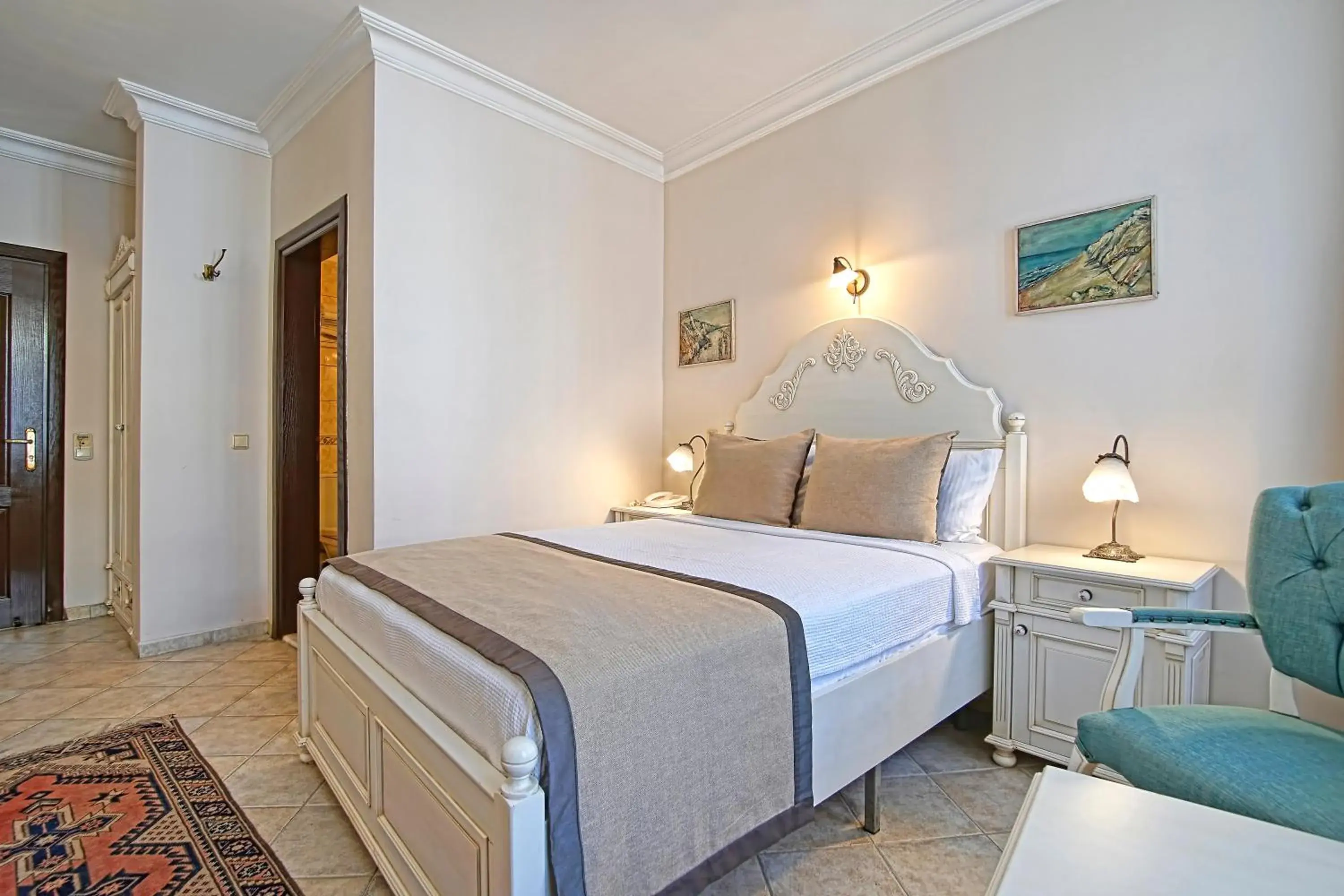 Bed in La Paloma Hotel Bed in La Paloma Hotel