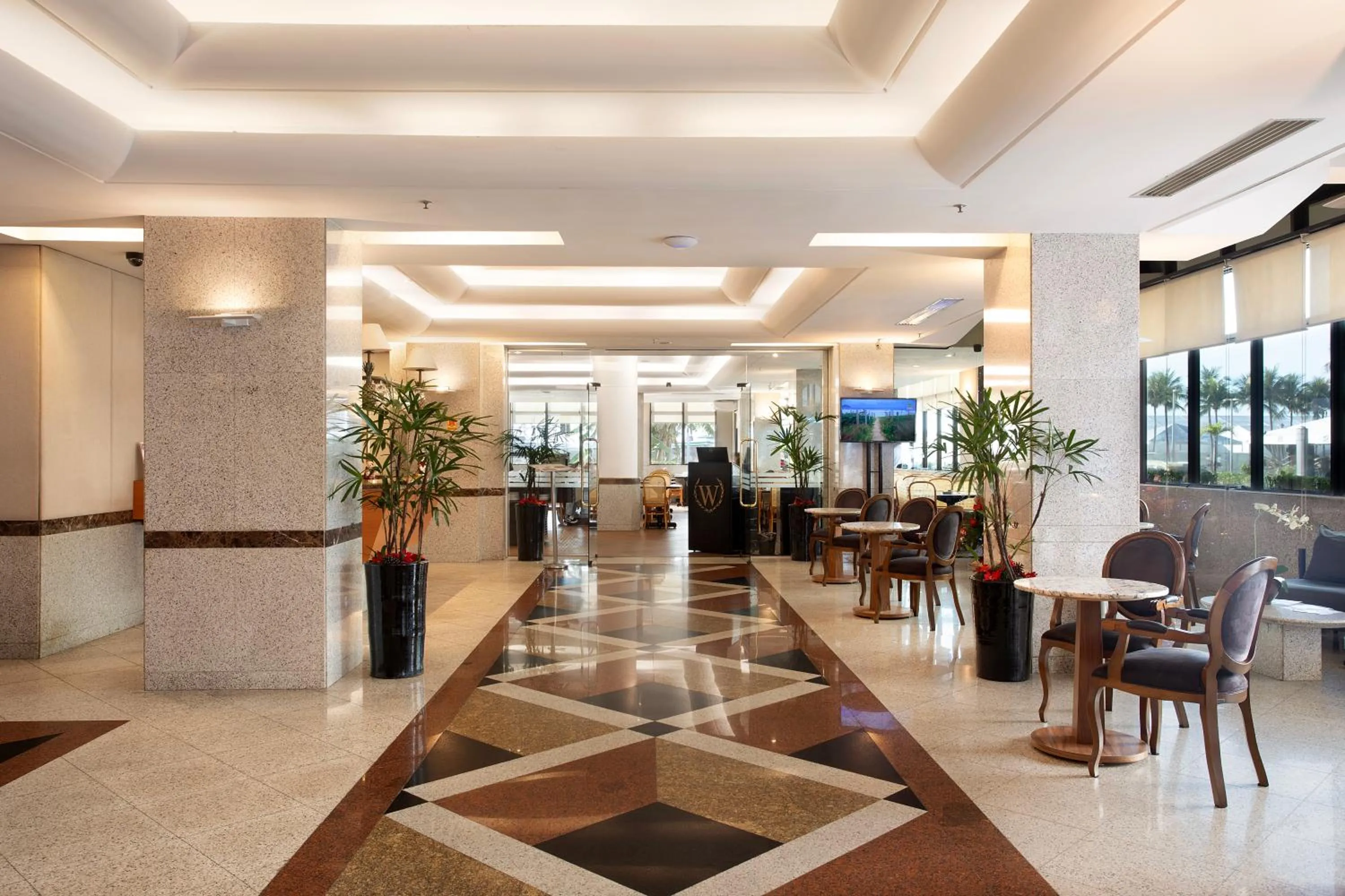 Lobby or reception in Windsor Excelsior Copacabana