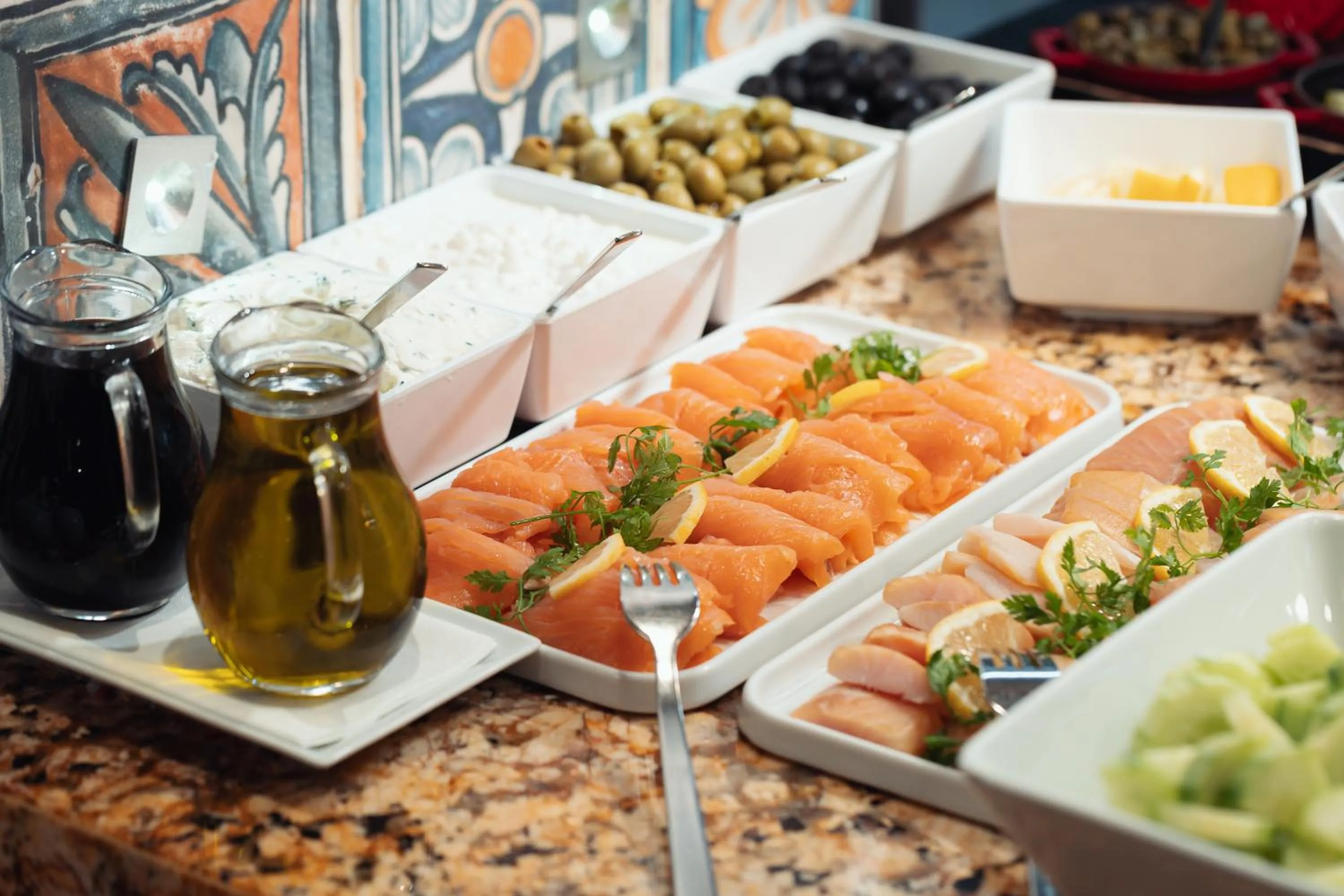 Breakfast in COSMOPOLITAN Hotel Prague