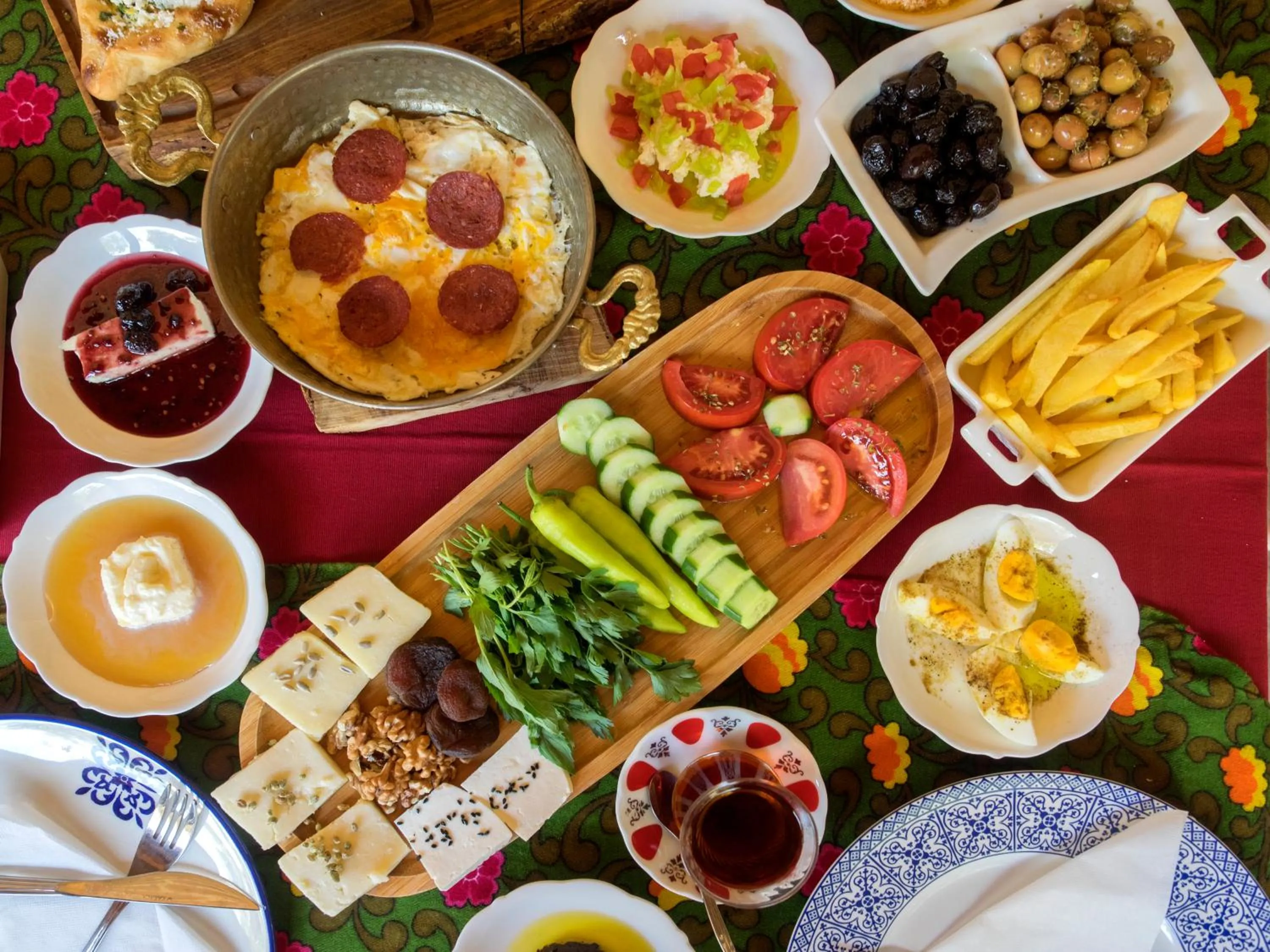 Breakfast in Yeni Gelin Evi