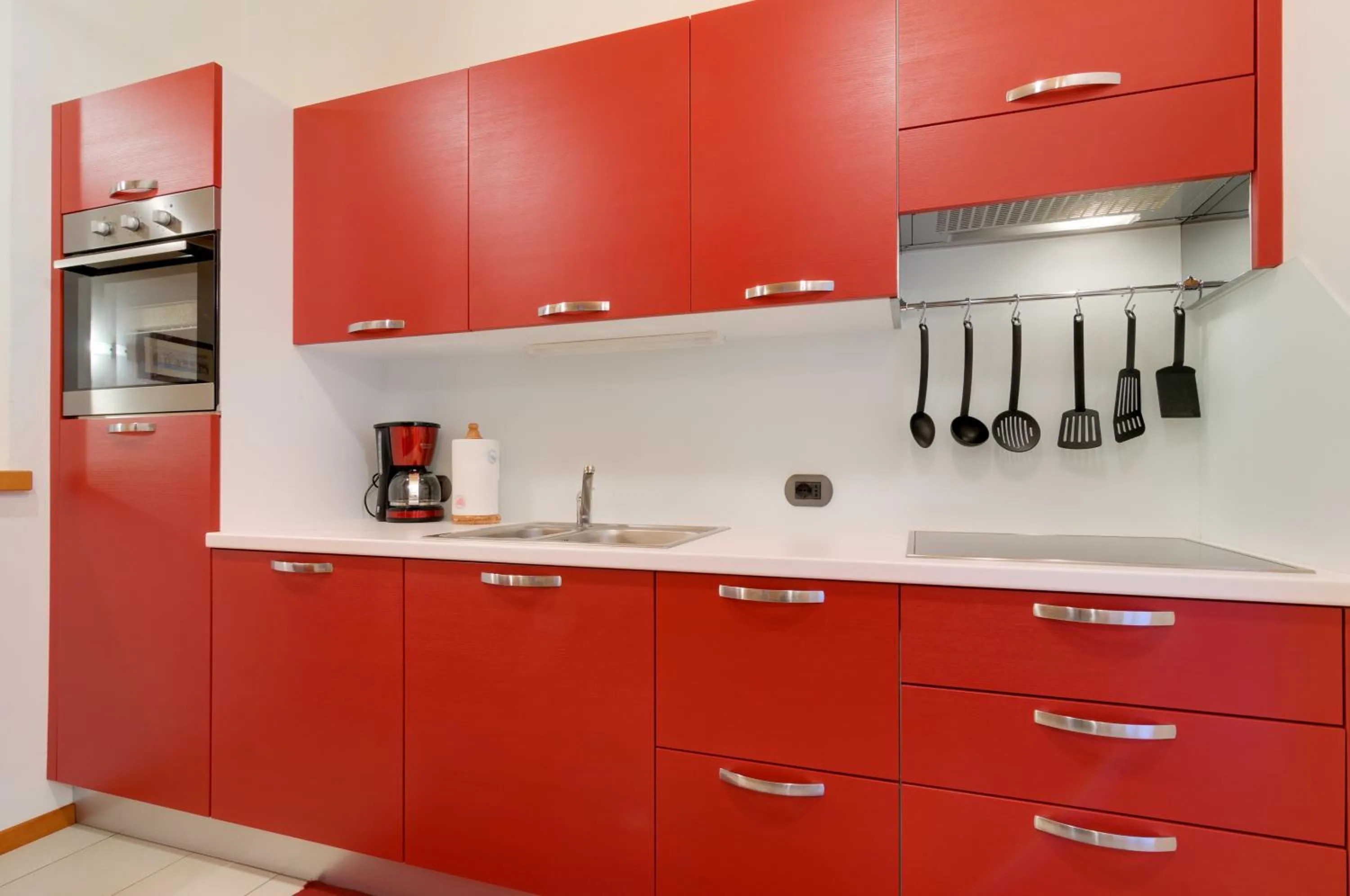 Kitchen or kitchenette in Apartments Trettel