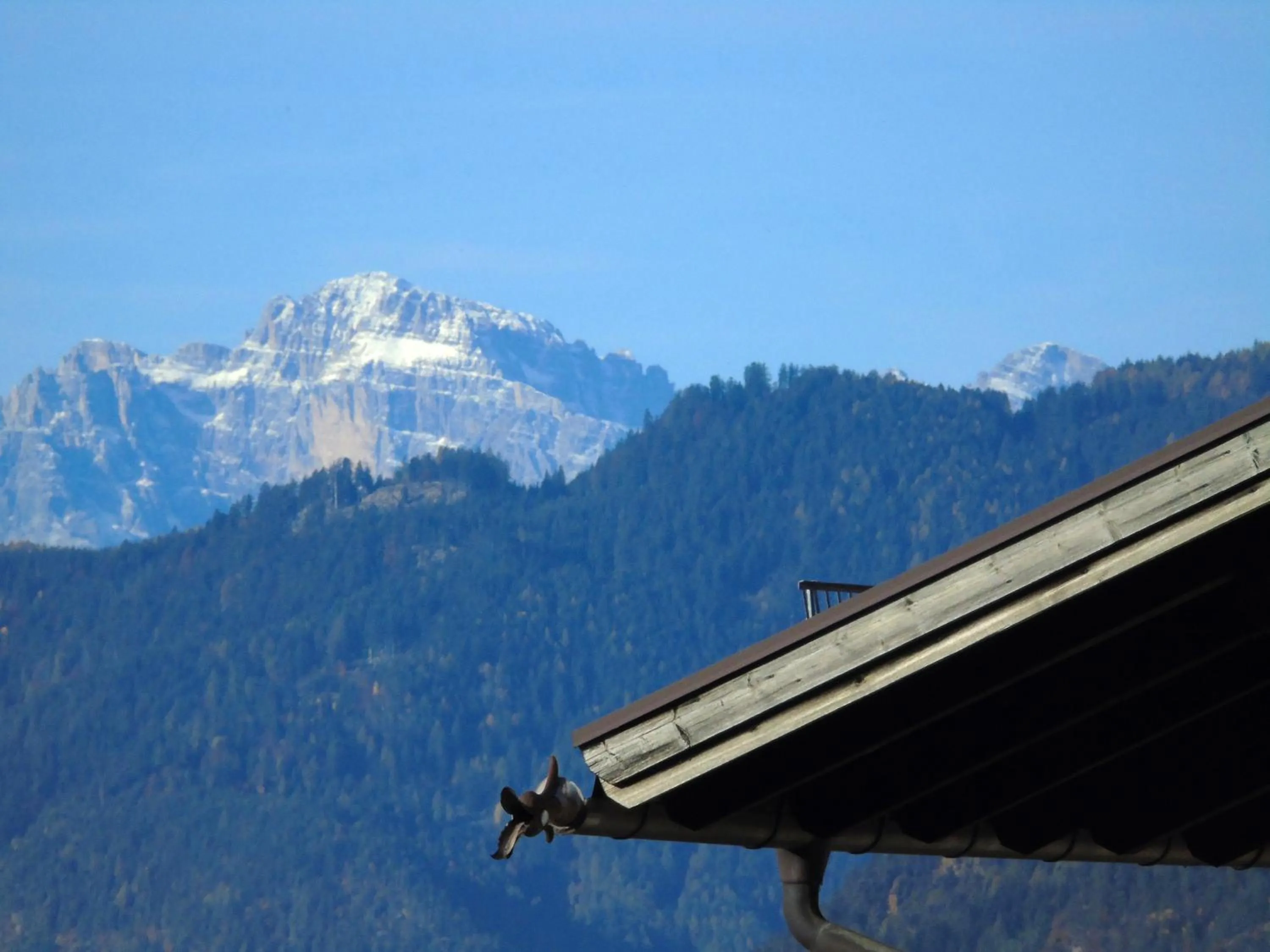 Mountain view in Apartments Trettel