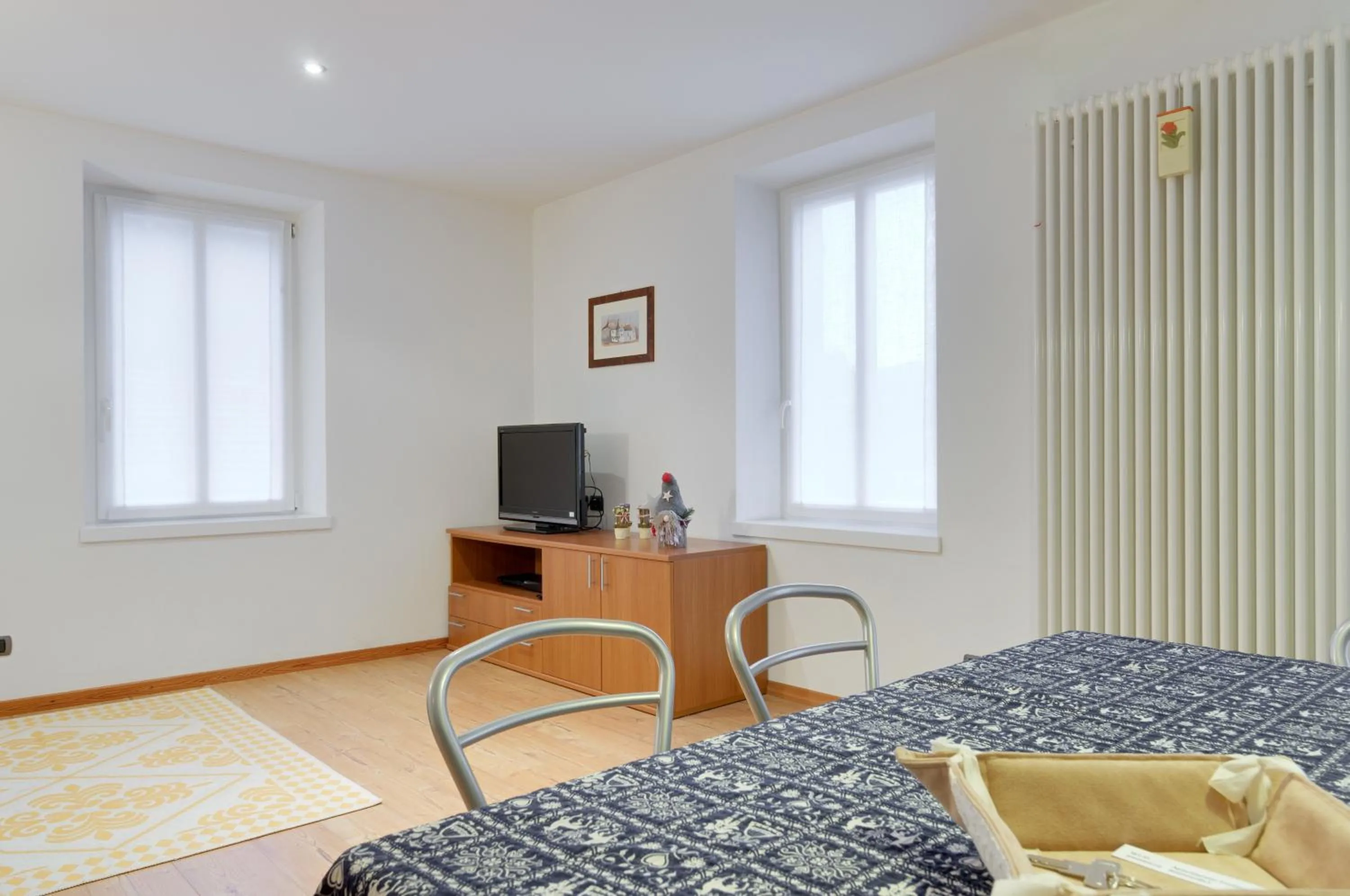 Living room, Bed in Apartments Trettel