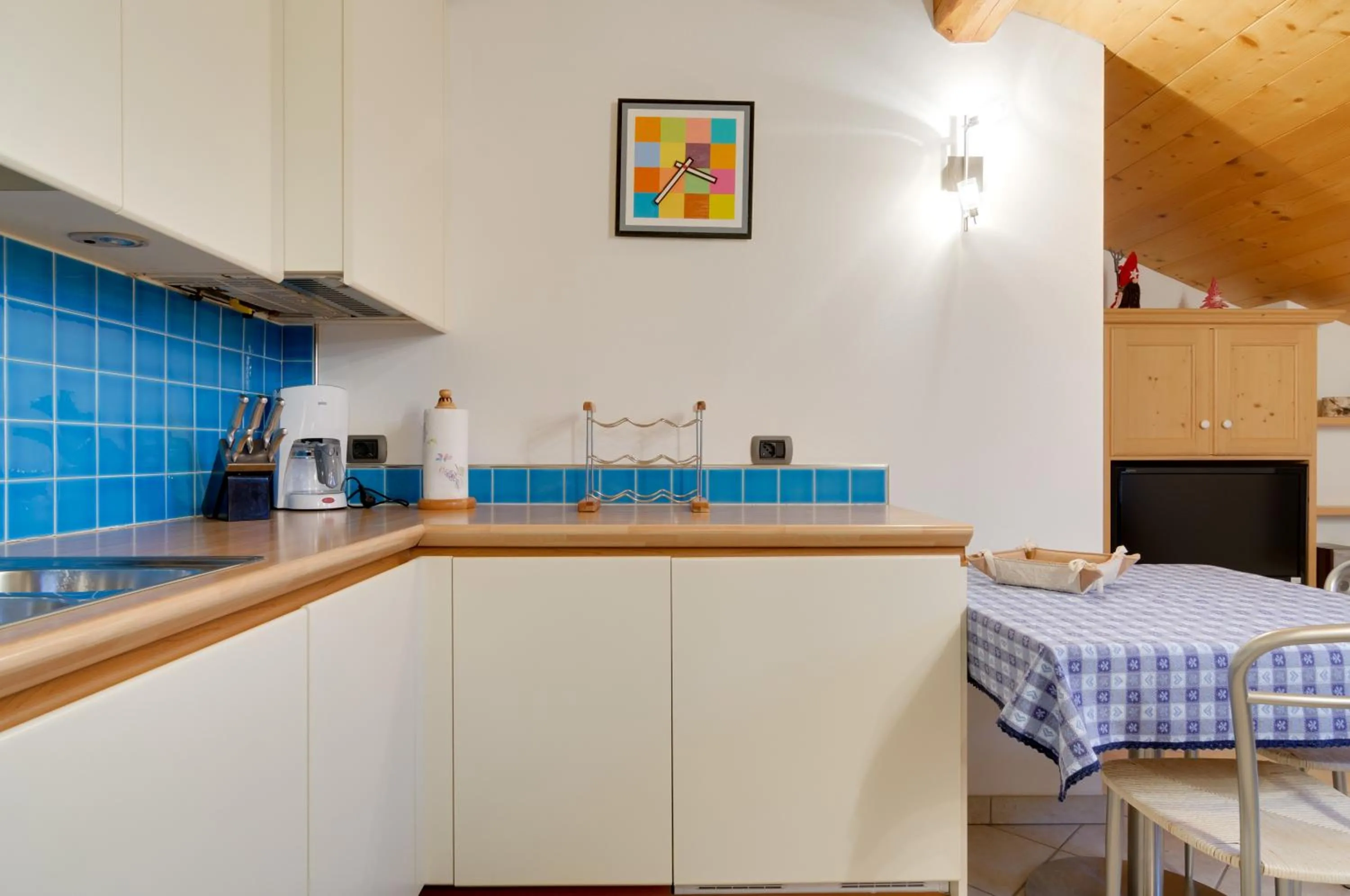 Kitchen or kitchenette in Apartments Trettel