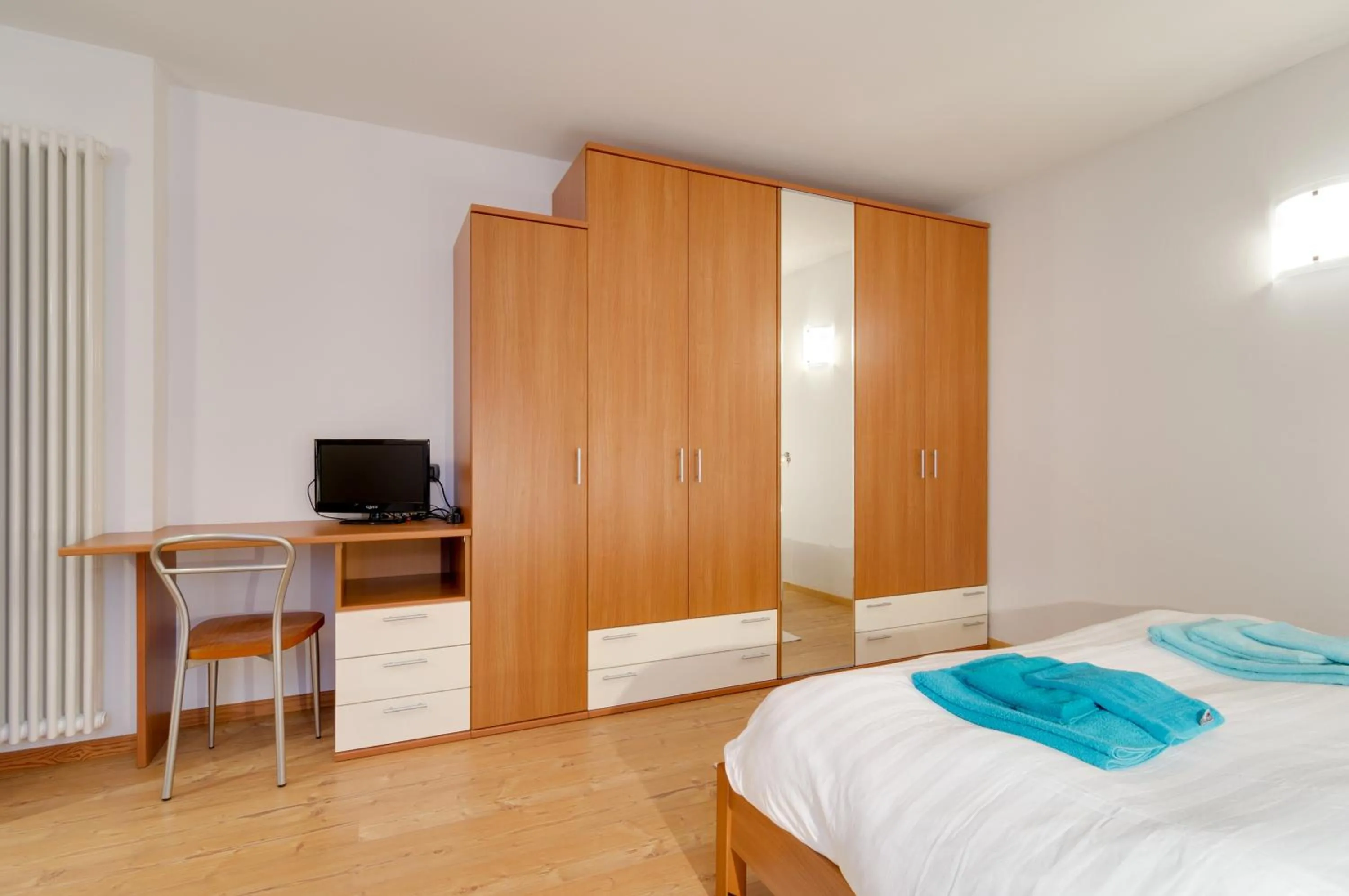 Bedroom, Bed in Apartments Trettel