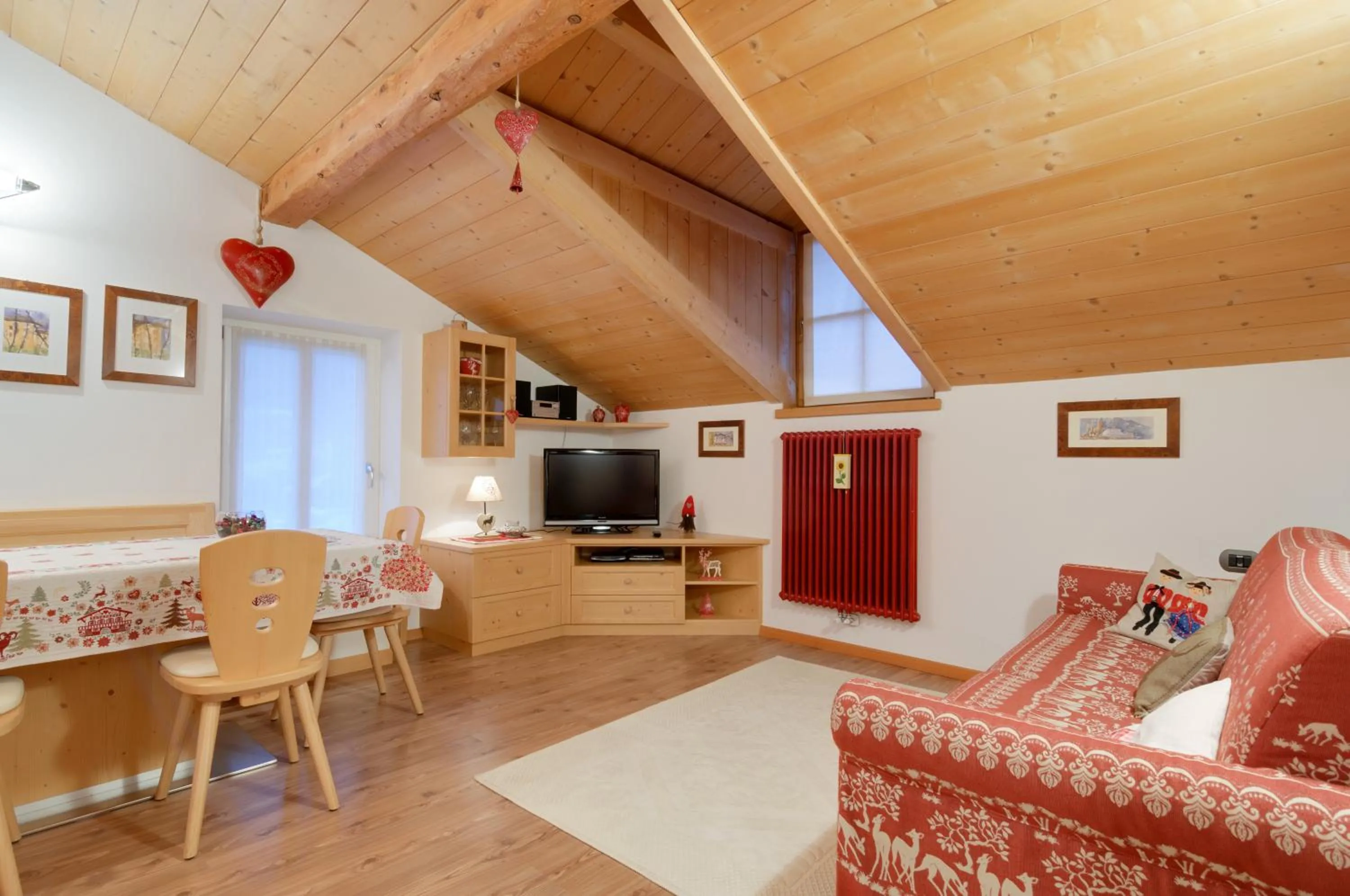 Living room in Apartments Trettel
