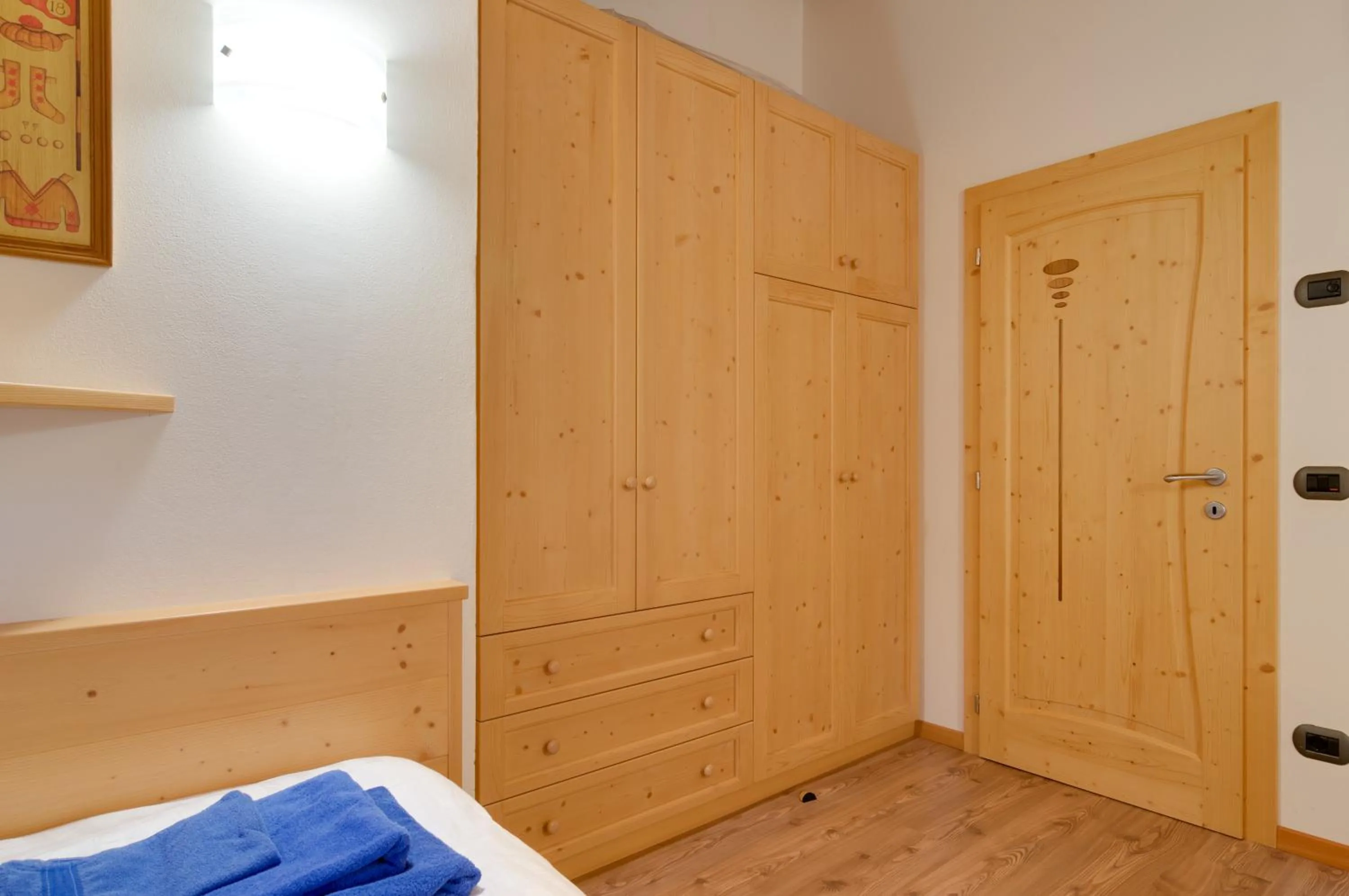 Bedroom, Bed in Apartments Trettel