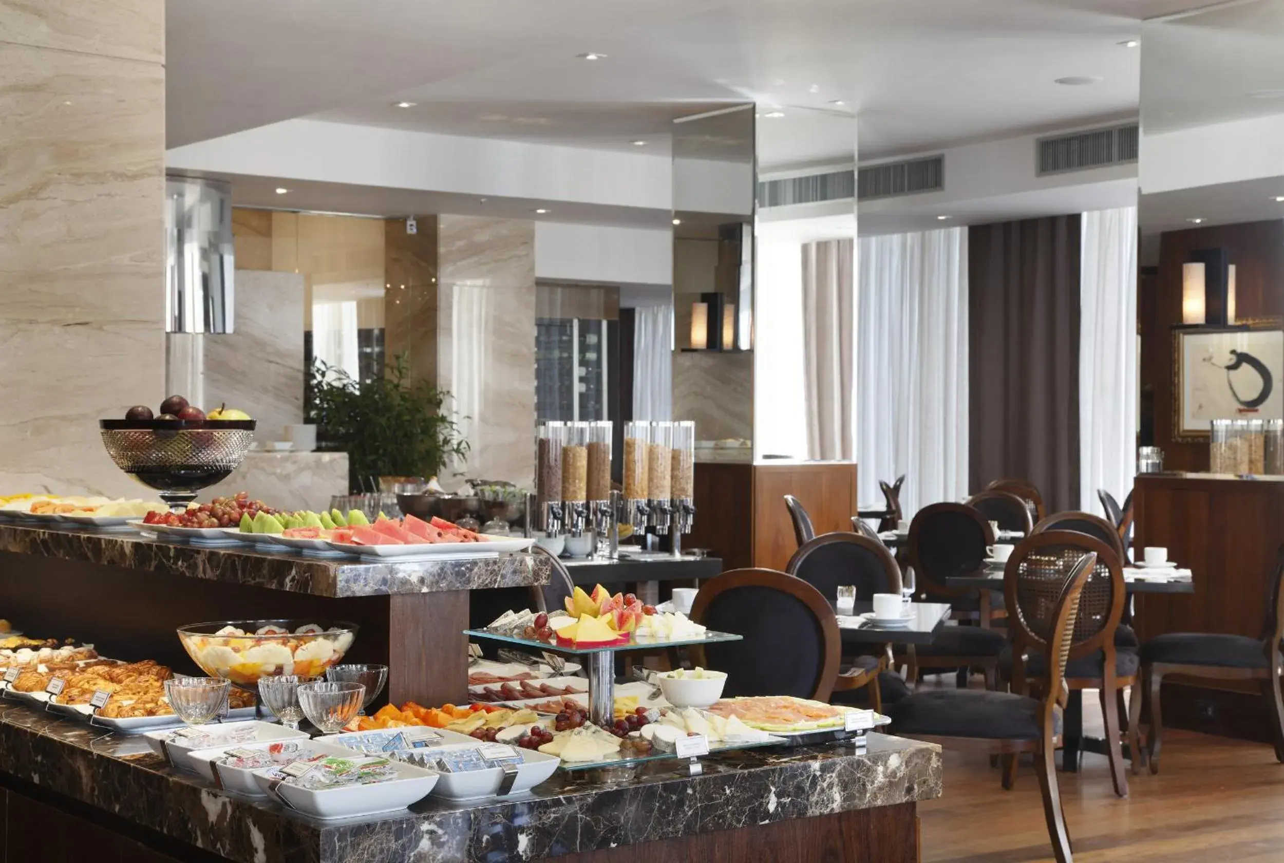 Buffet breakfast in Miramar By Windsor Copacabana Buffet breakfast in Miramar By Windsor Copacabana