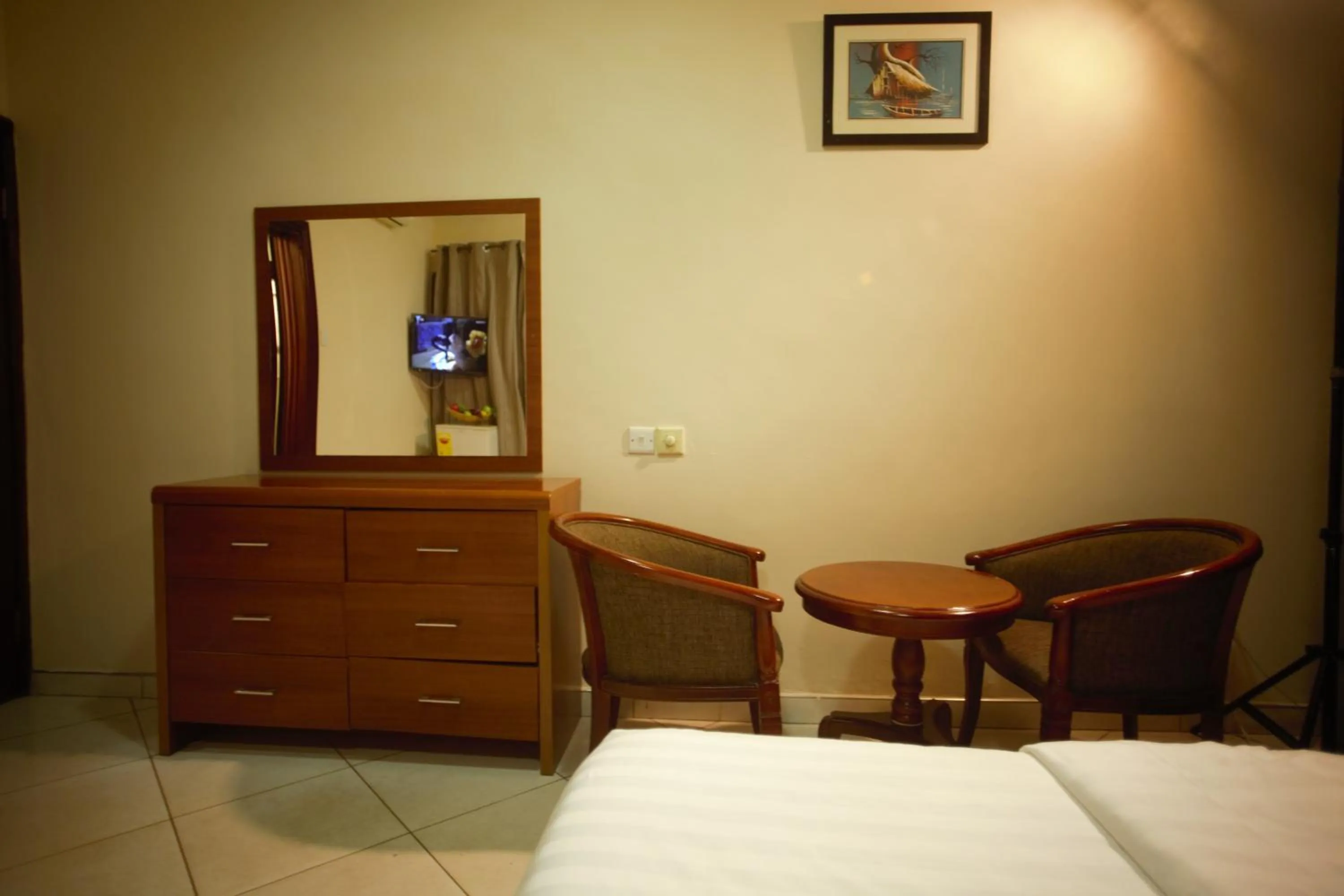 Bed in Cocktail and Dreams Hotel