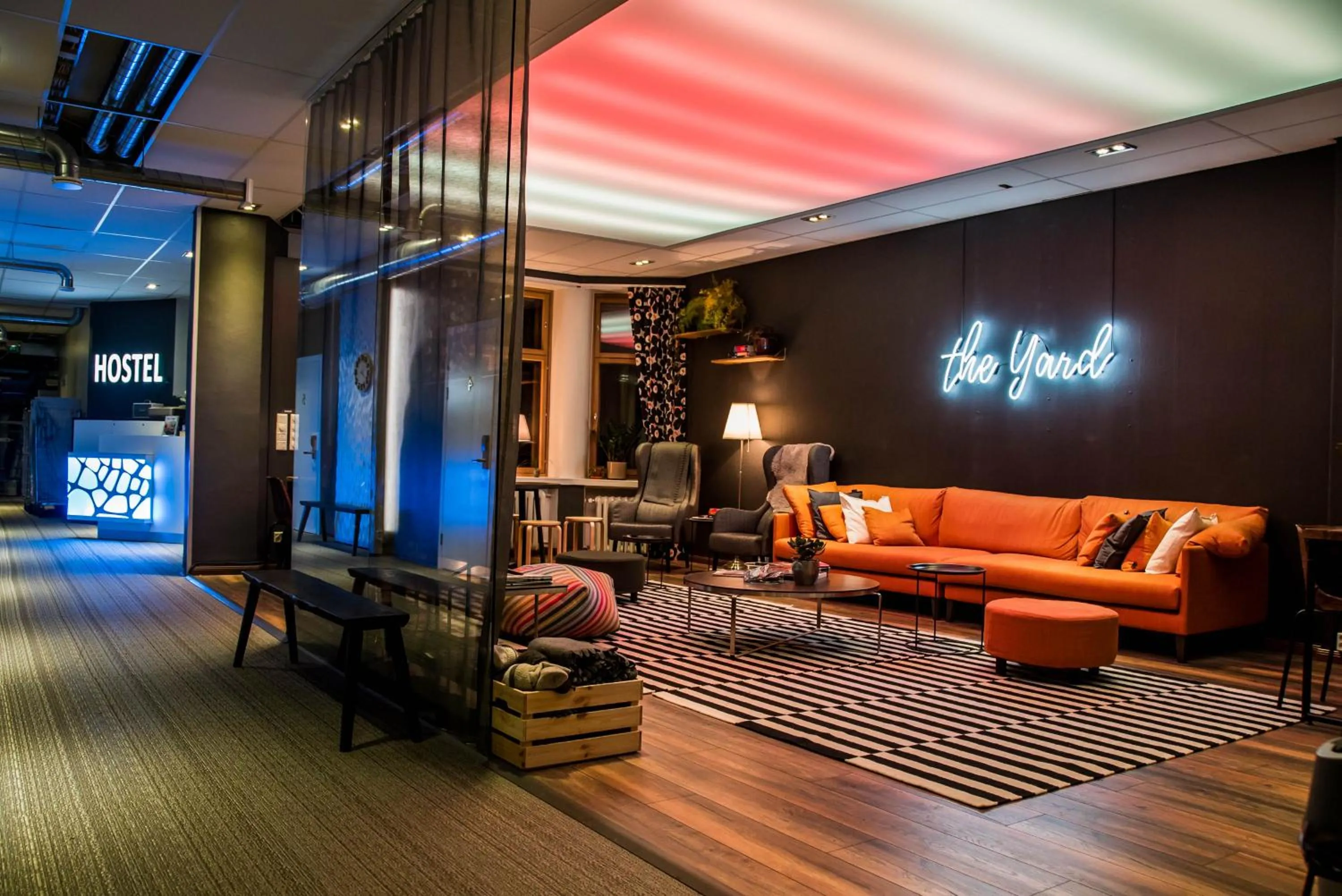 Lounge or bar in The Yard Hostel